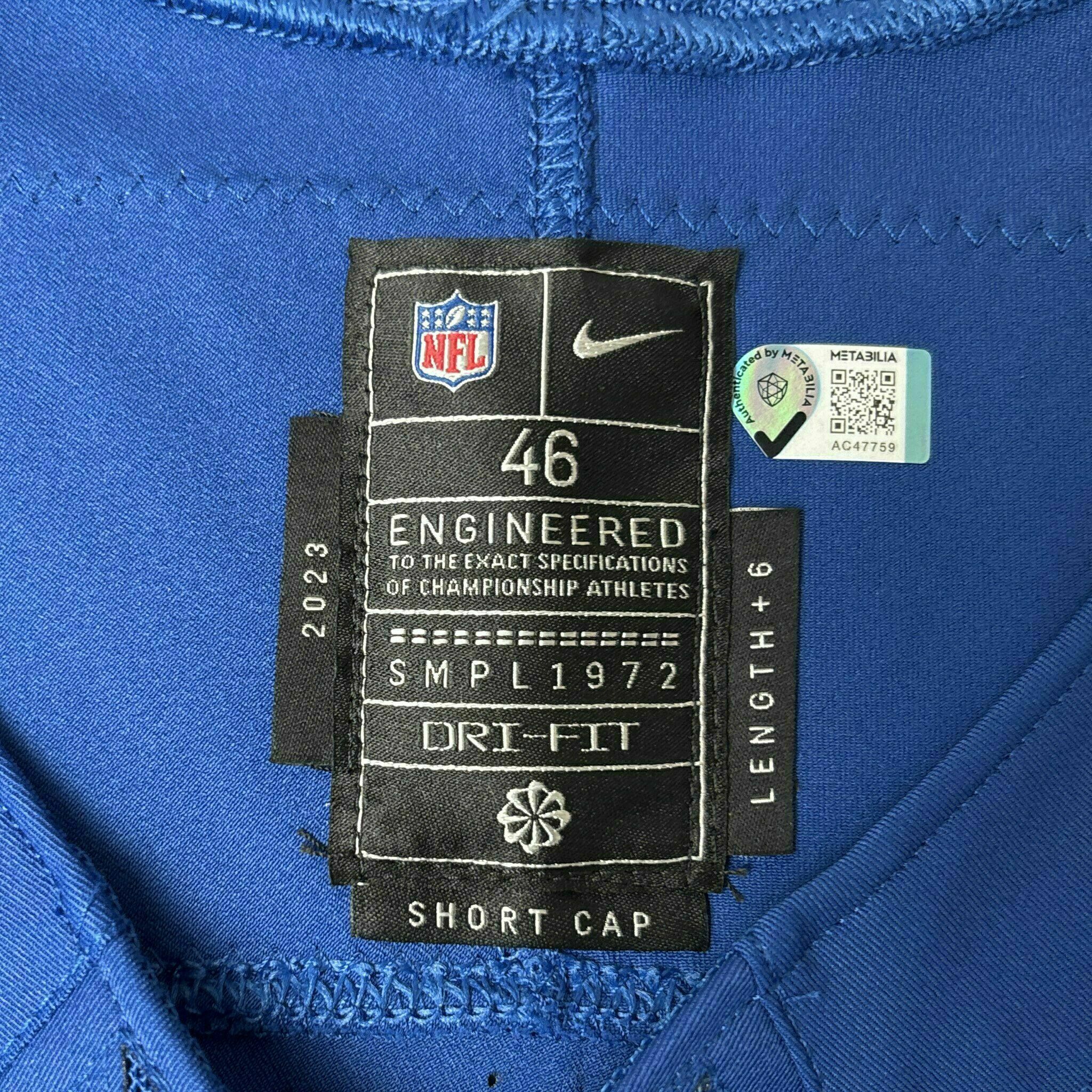 #58 Rivers Team-Issued Blue Jersey