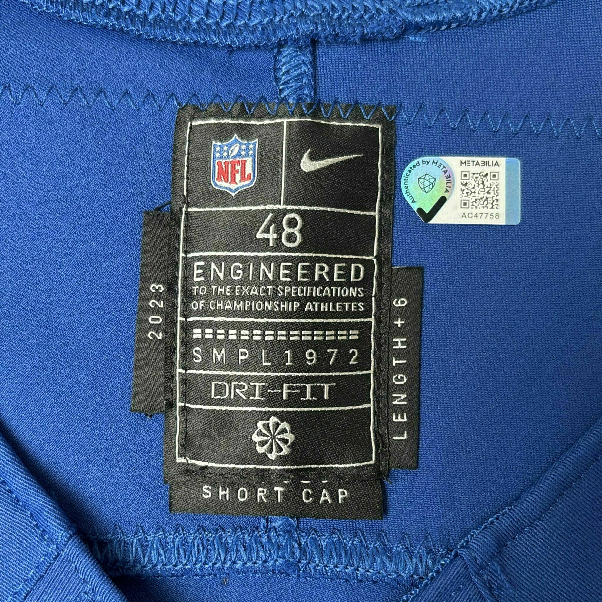 #69 Jared Veldheer Team-Issued Blue Jersey