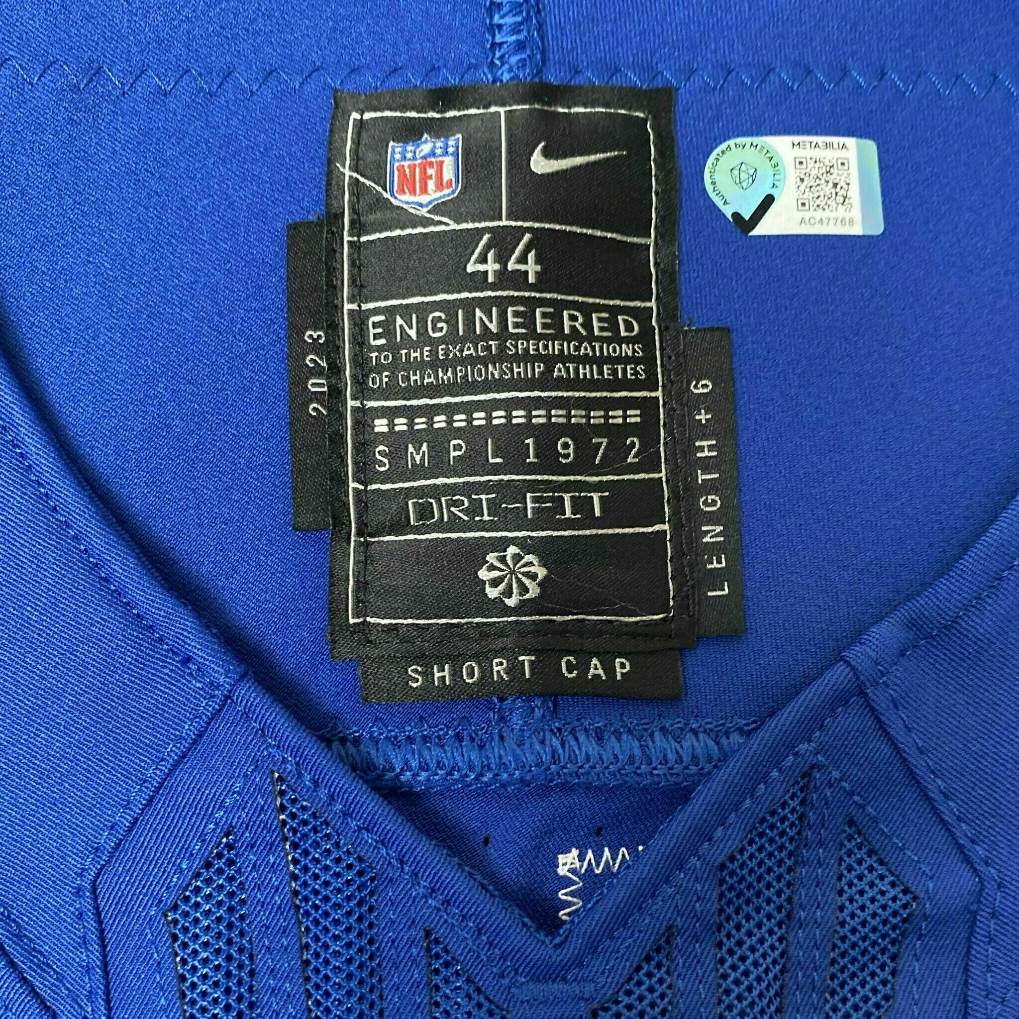 #59 Cameron McGrone Team-Issued Blue Jersey