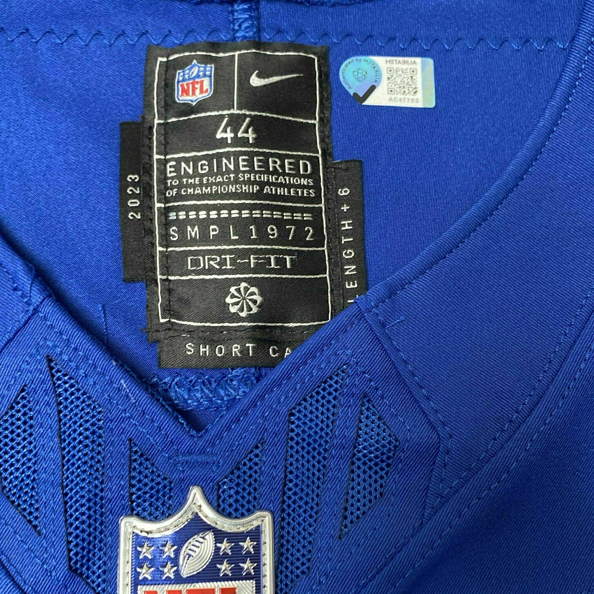 #45 E.J. Speed Team-Issued Blue Jersey