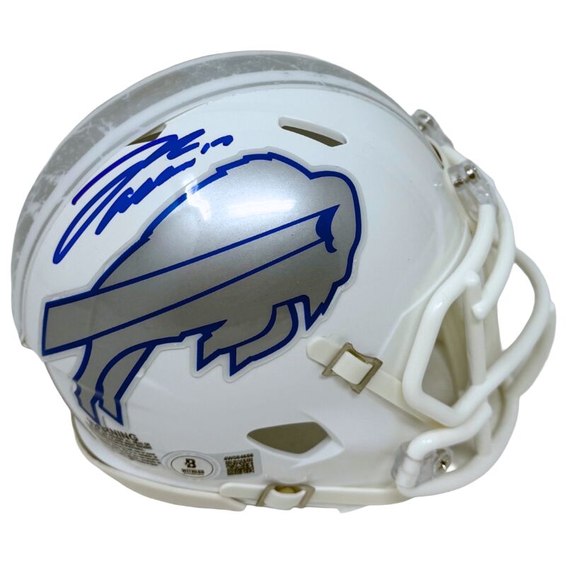Josh Allen Rivalries Speed Mini Helmet