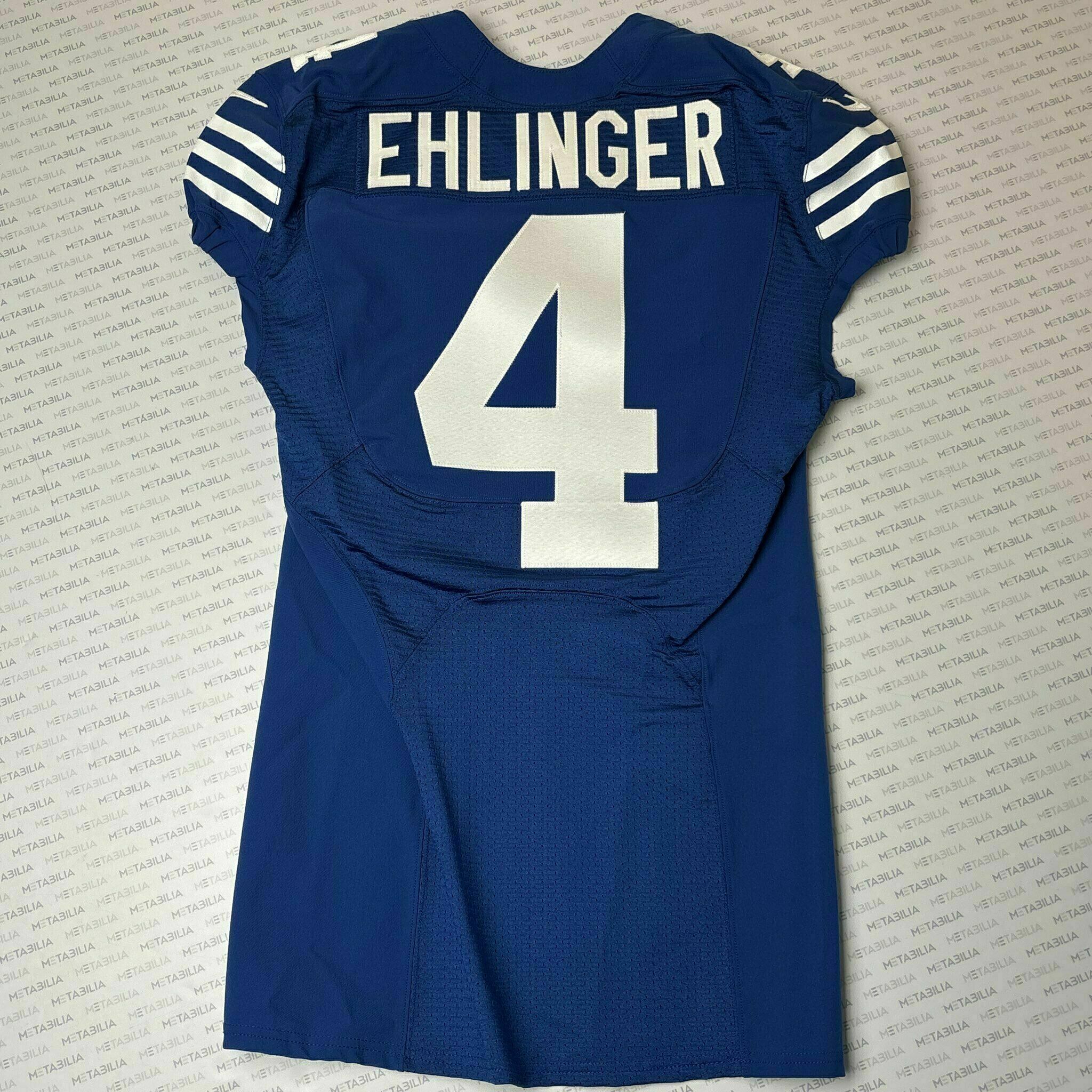 #4 Sam Ehlinger Team-Issued Blue Jersey