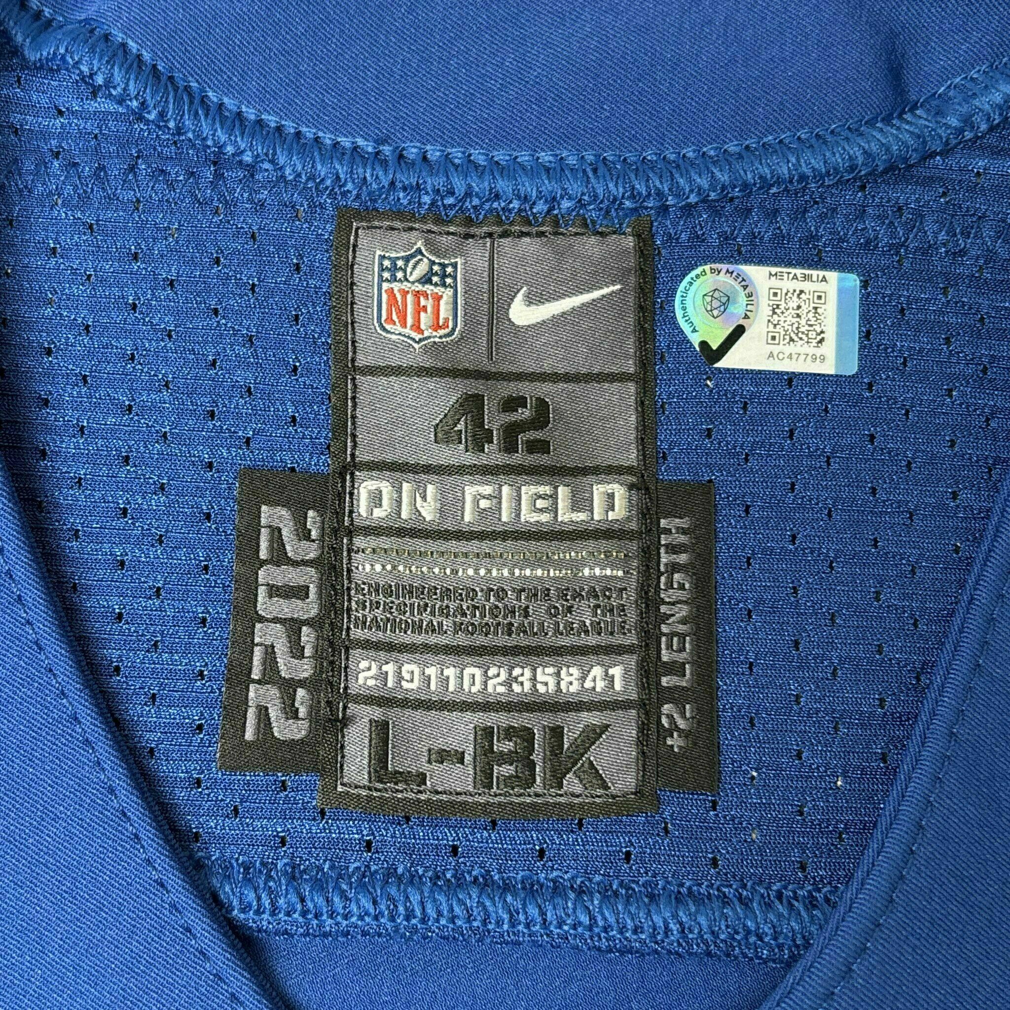 #4 Sam Ehlinger Team-Issued Blue Jersey