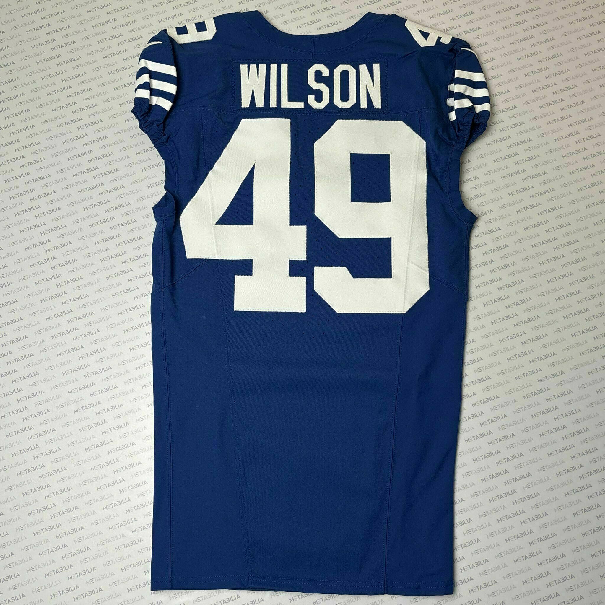 #49 Wilson Team-Issued Blue Jersey