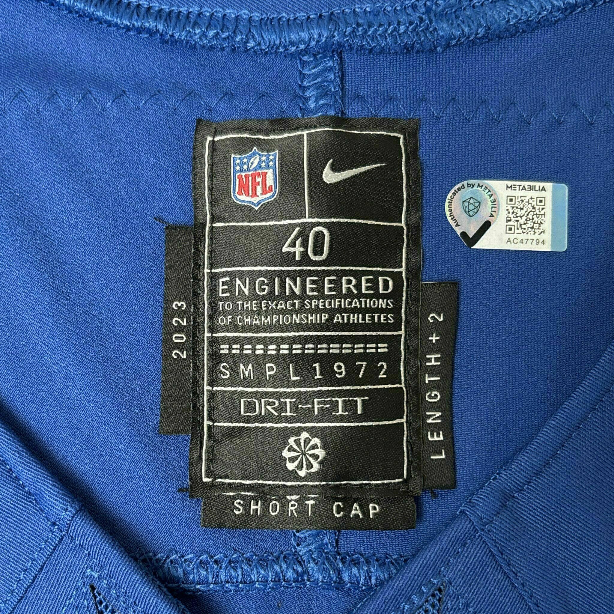 #49 Wilson Team-Issued Blue Jersey