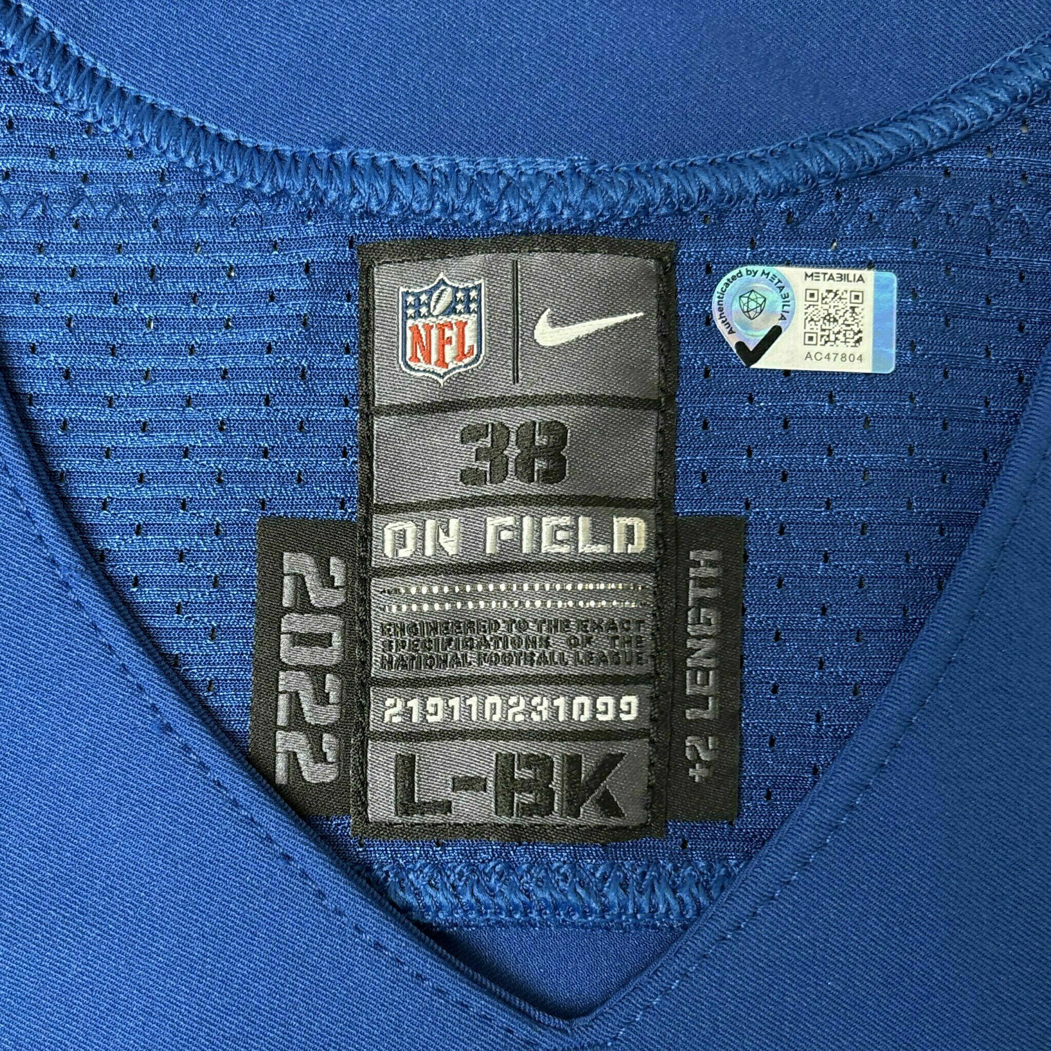 #26 Rodney McLeod Team-Issued Blue Jersey