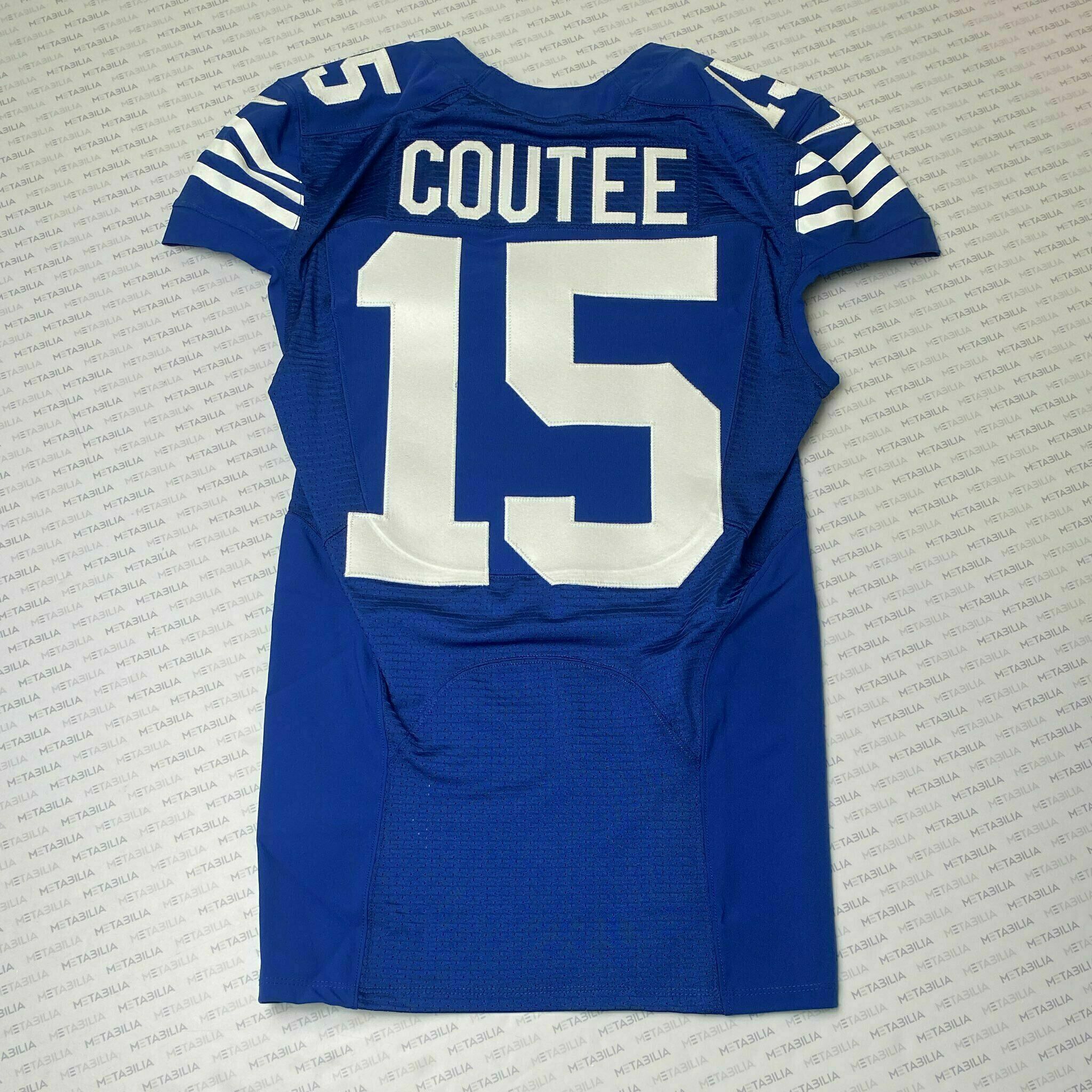 #15 Keke Coutee Team-Issued Blue Jersey
