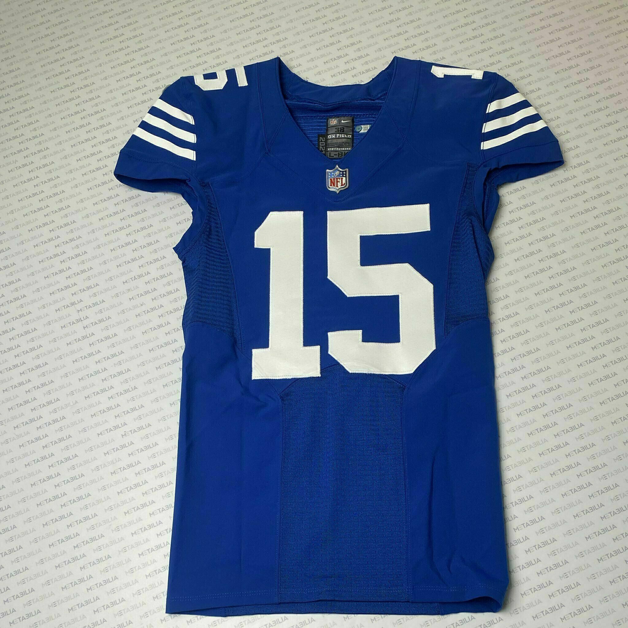 #15 Keke Coutee Team-Issued Blue Jersey