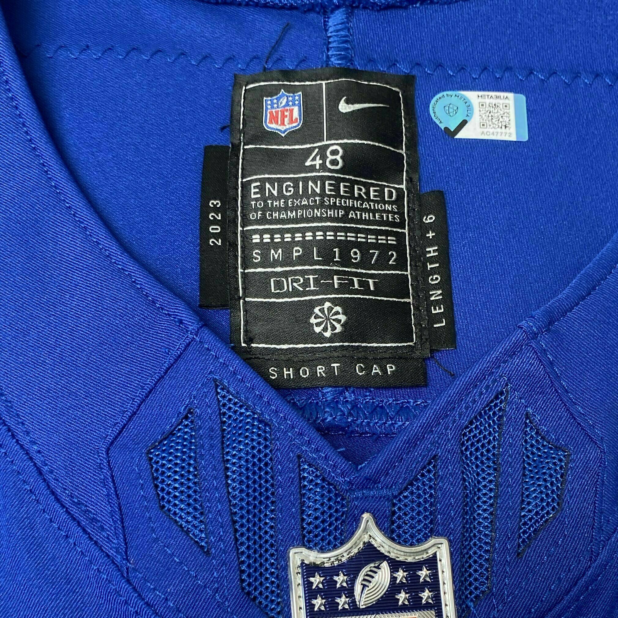 #64 Arlington Hambright Team-Issued Blue Jersey