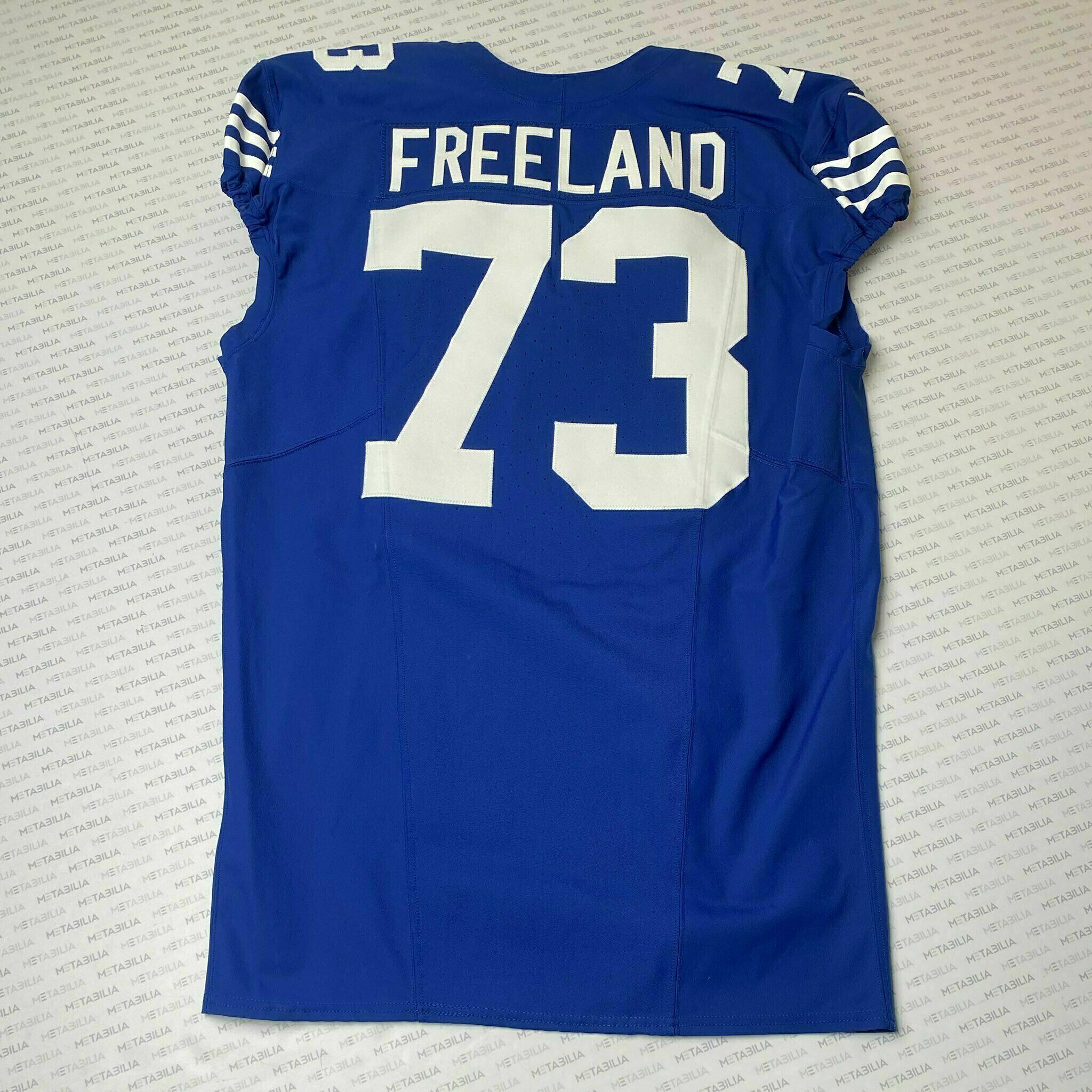 #73 Blake Freeland Team-Issued Blue Jersey