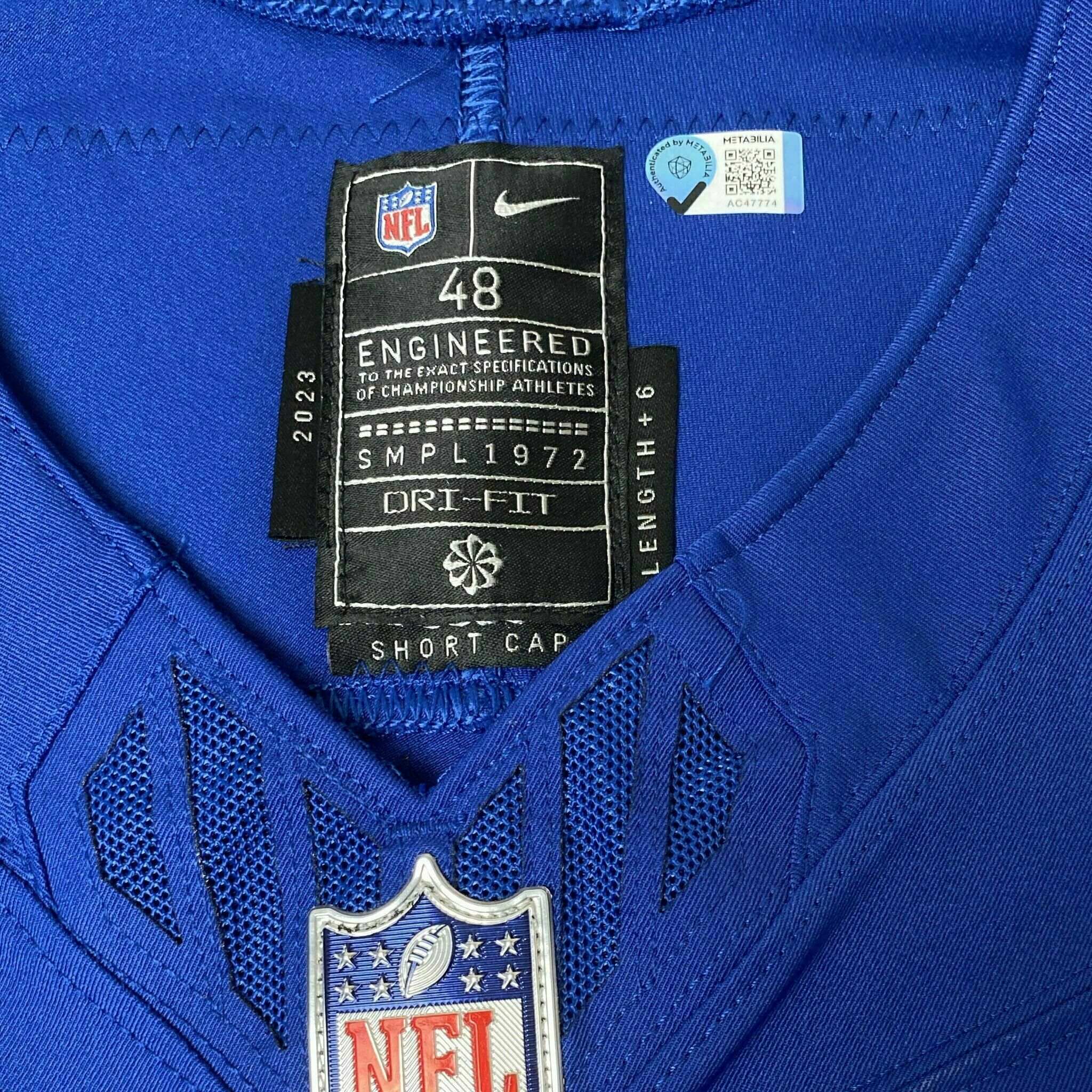 #73 Blake Freeland Team-Issued Blue Jersey