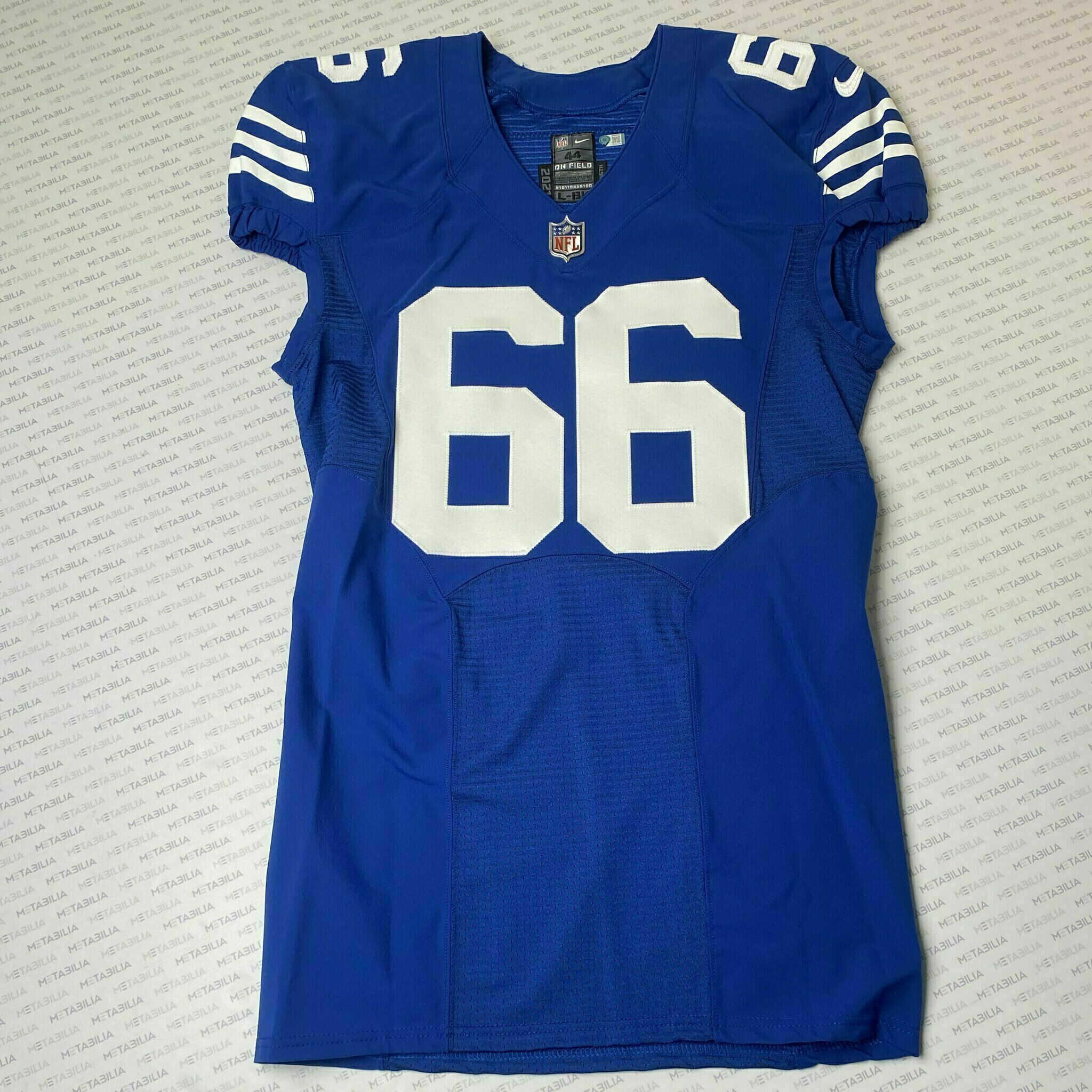 #66 Chris Williams Team-Issued Blue Jersey