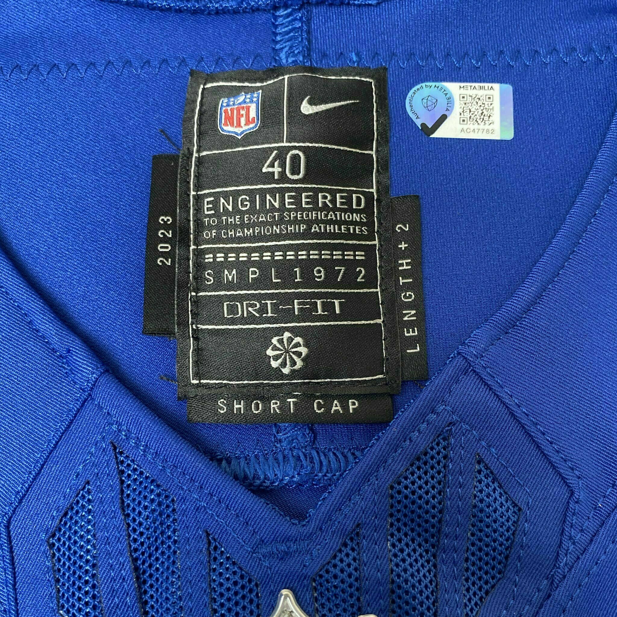 #36 Jones Team-Issued Blue Jersey