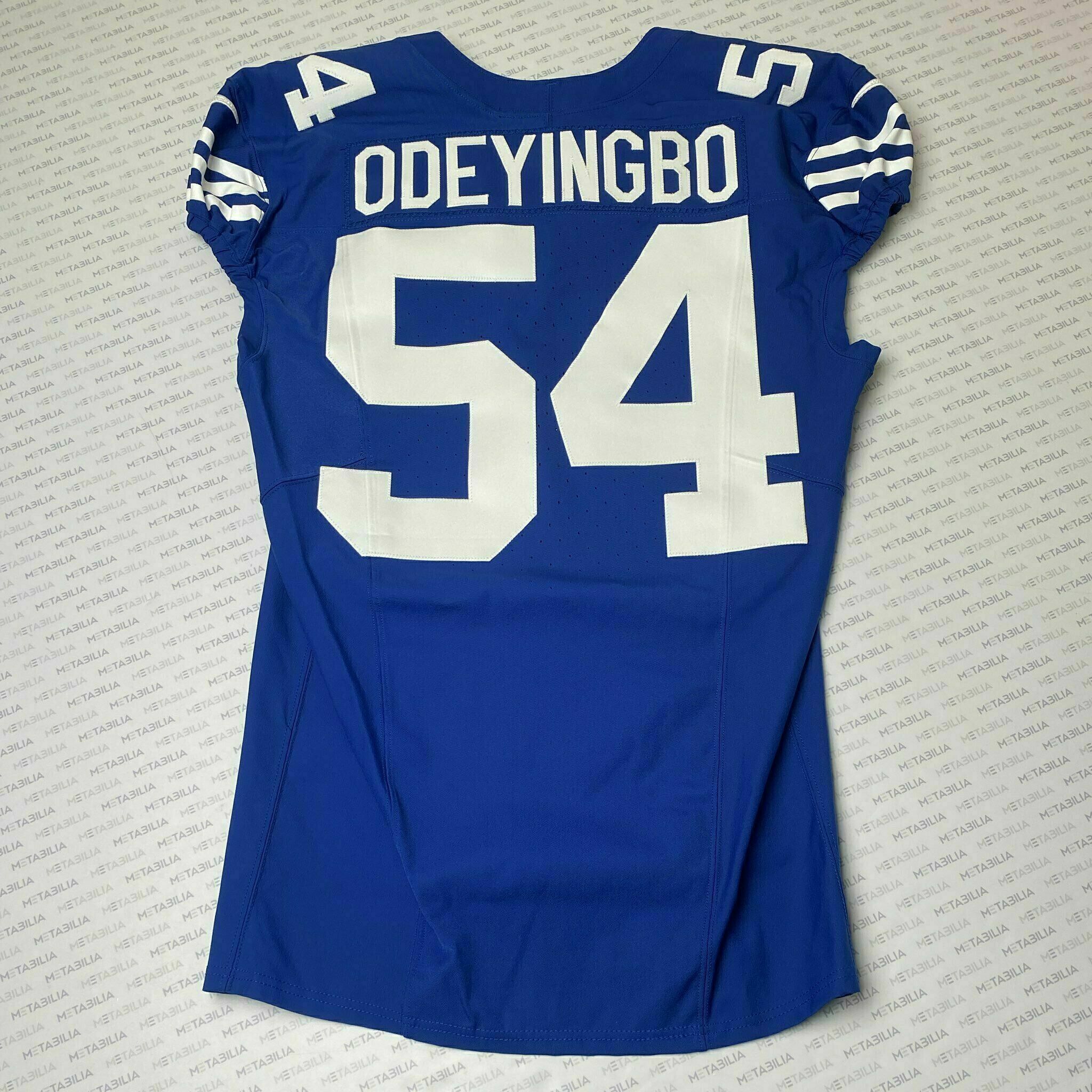 #54 Dayo Odeyingbo Team-Issued Blue Jersey