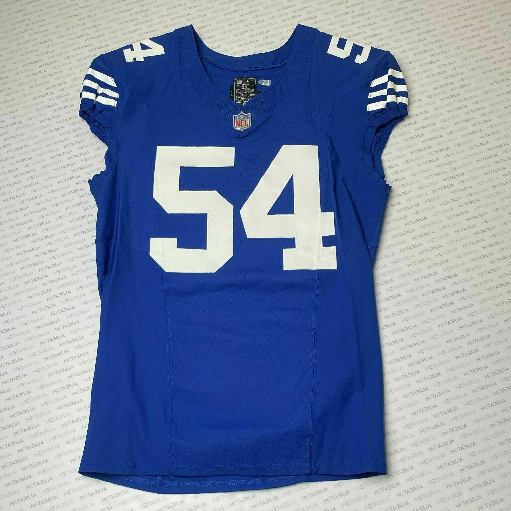 #54 Dayo Odeyingbo Team-Issued Blue Jersey