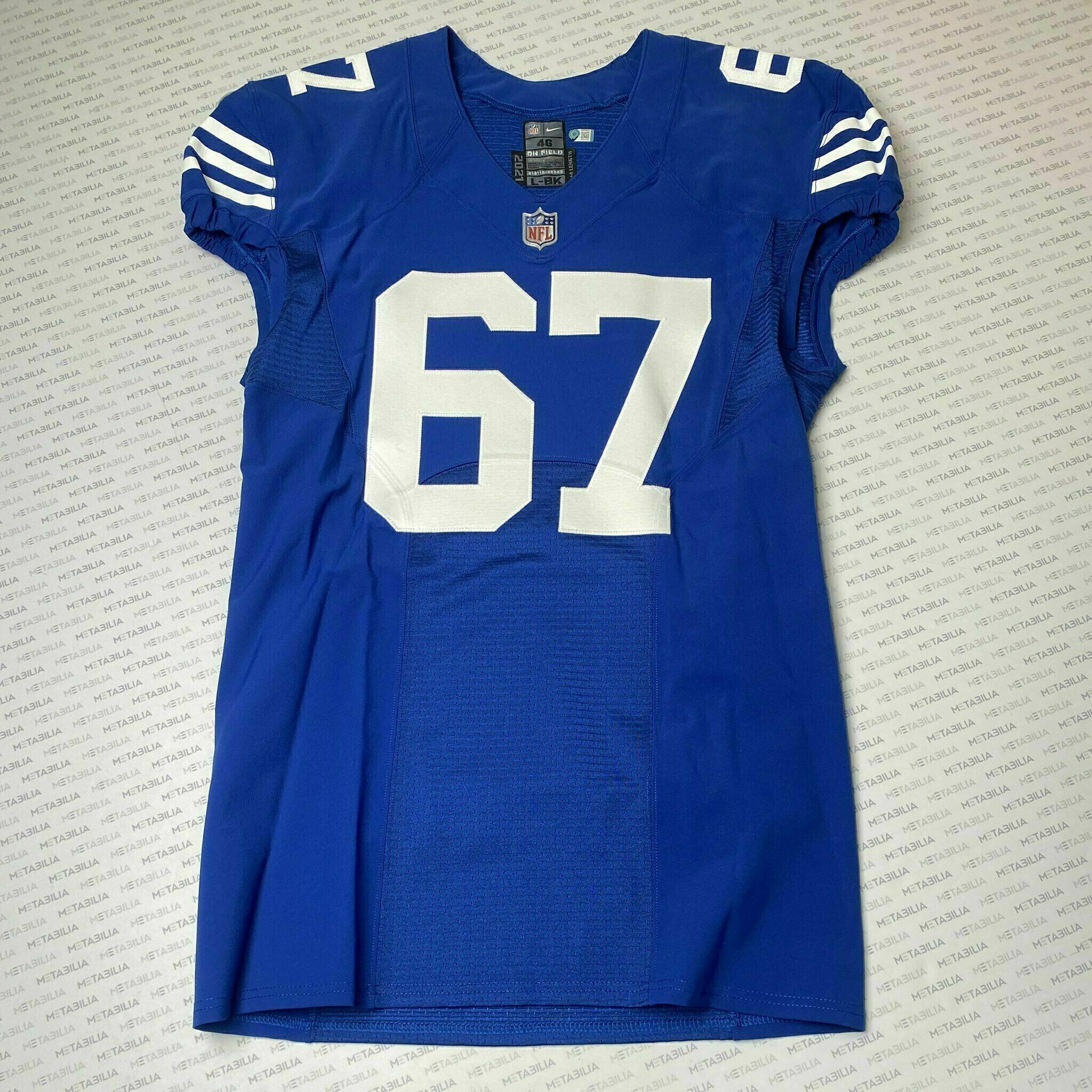 #67 Jack Anderson Team-Issued Blue Jersey
