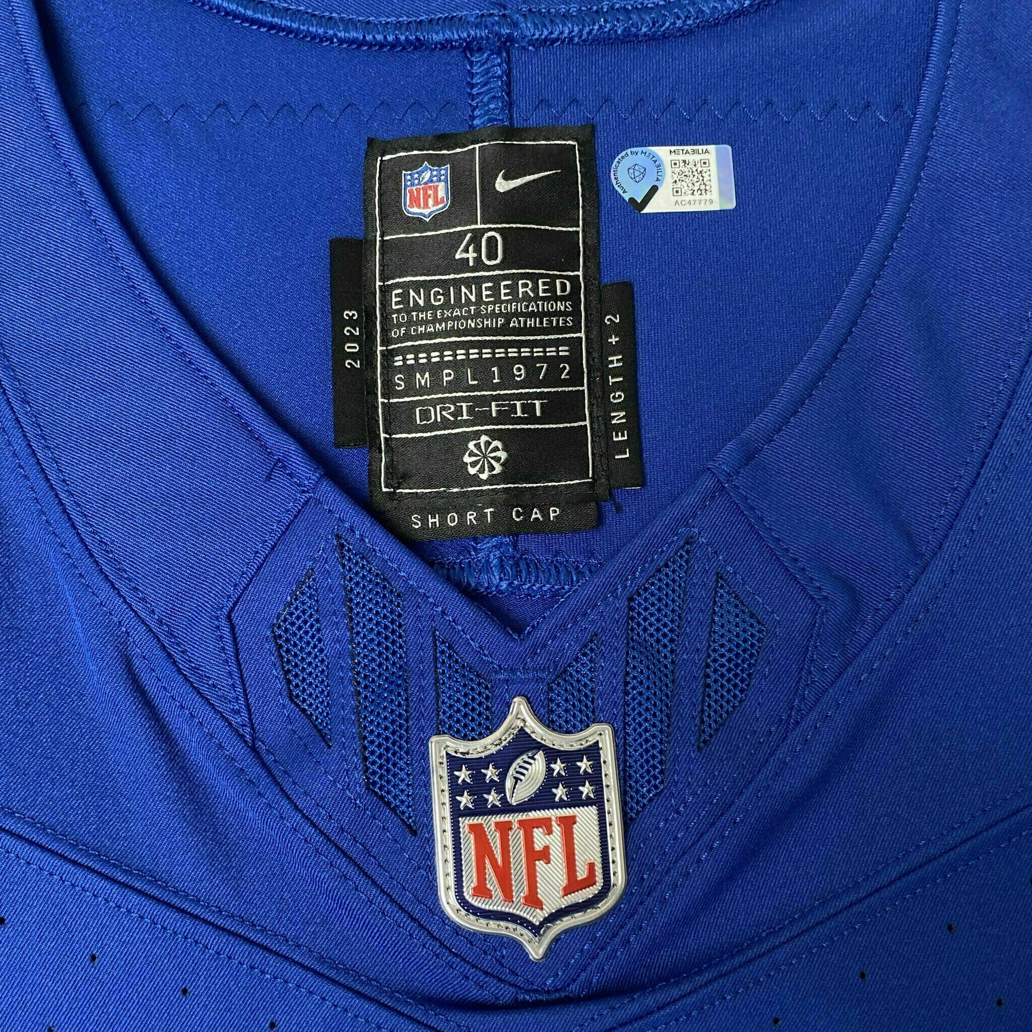 #15 Tyrie Cleveland Team-Issued Blue Jersey