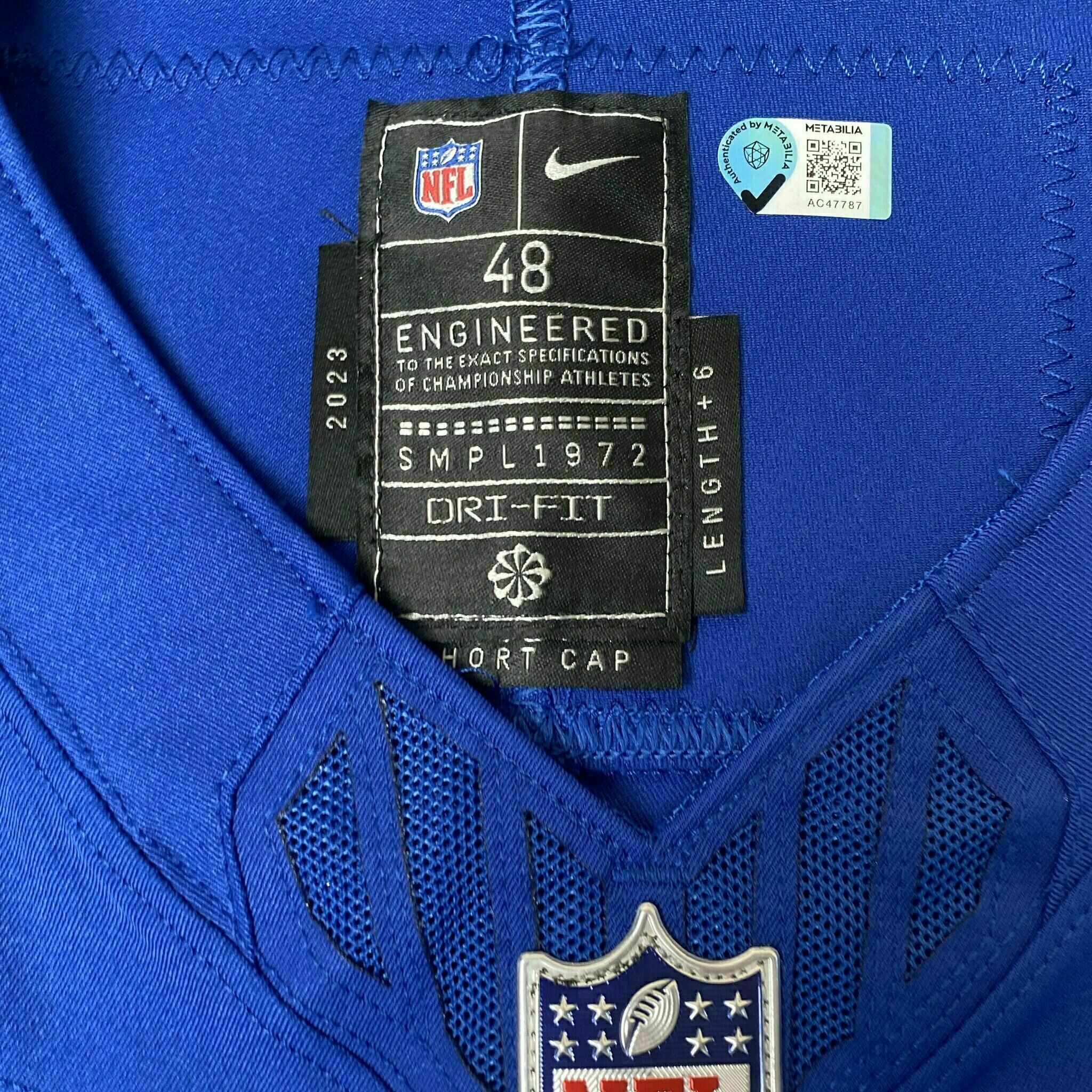 #66 Lewis Kidd Team-Issued Blue Jersey