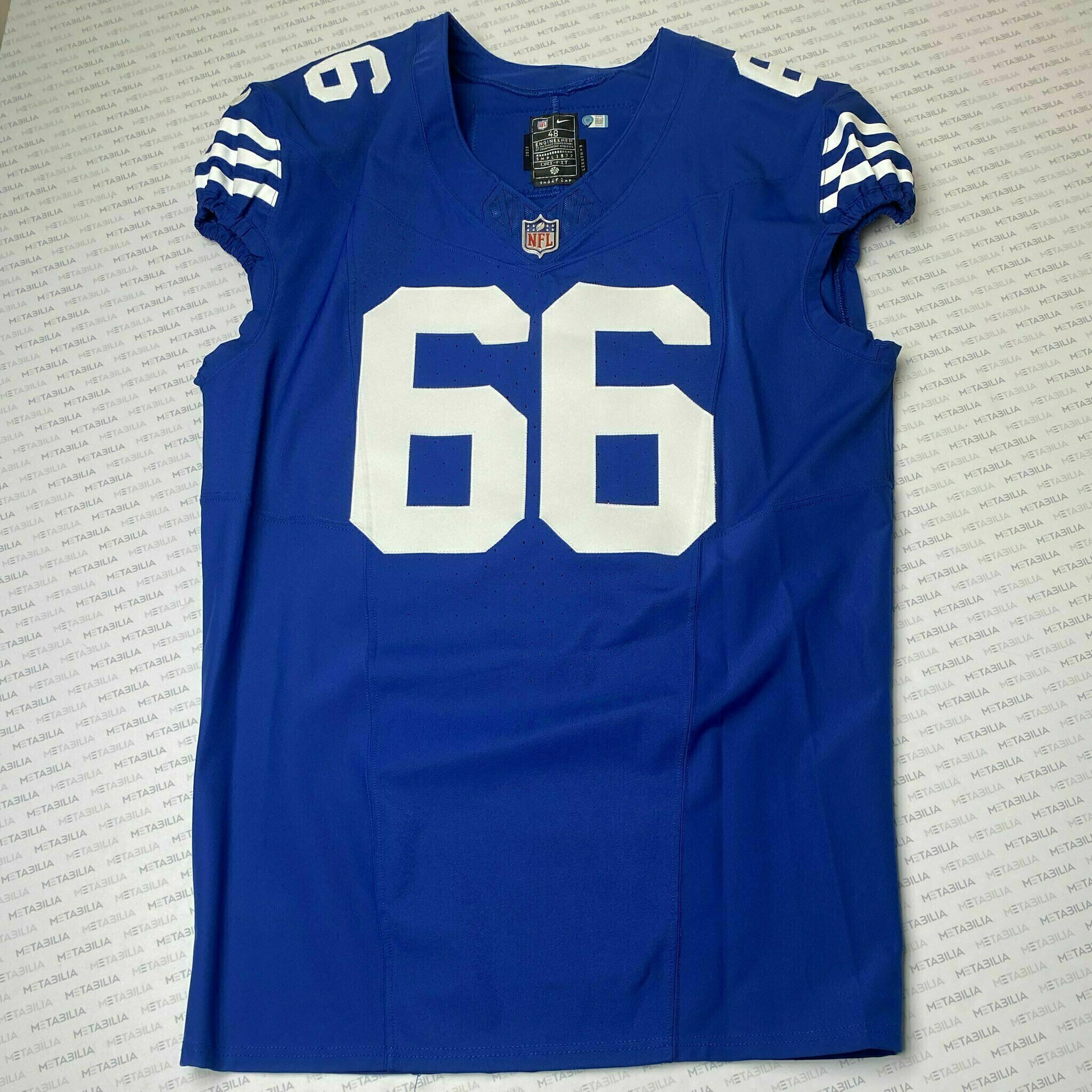 #66 Lewis Kidd Team-Issued Blue Jersey