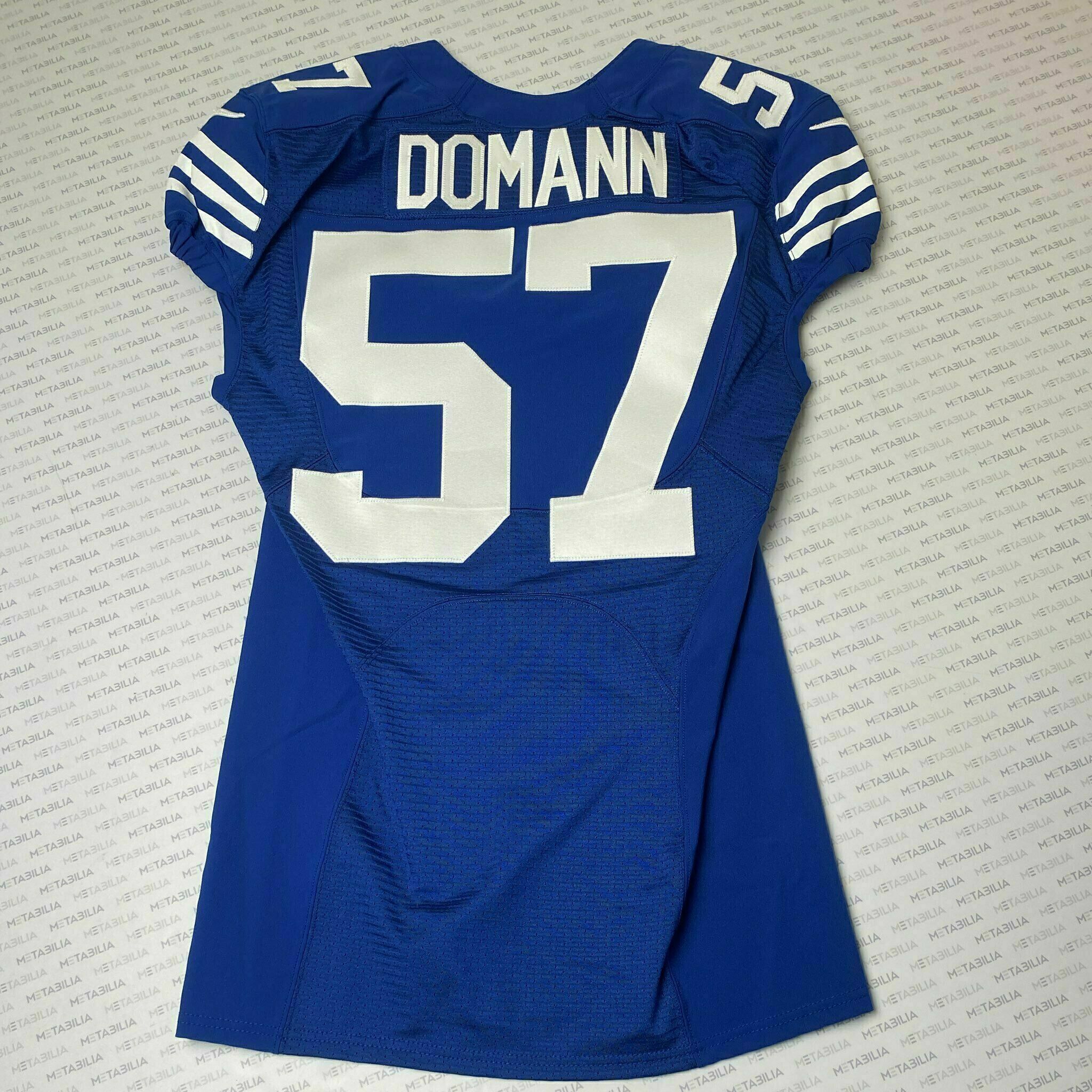 #57 JoJo Domann Team-Issued Blue Jersey