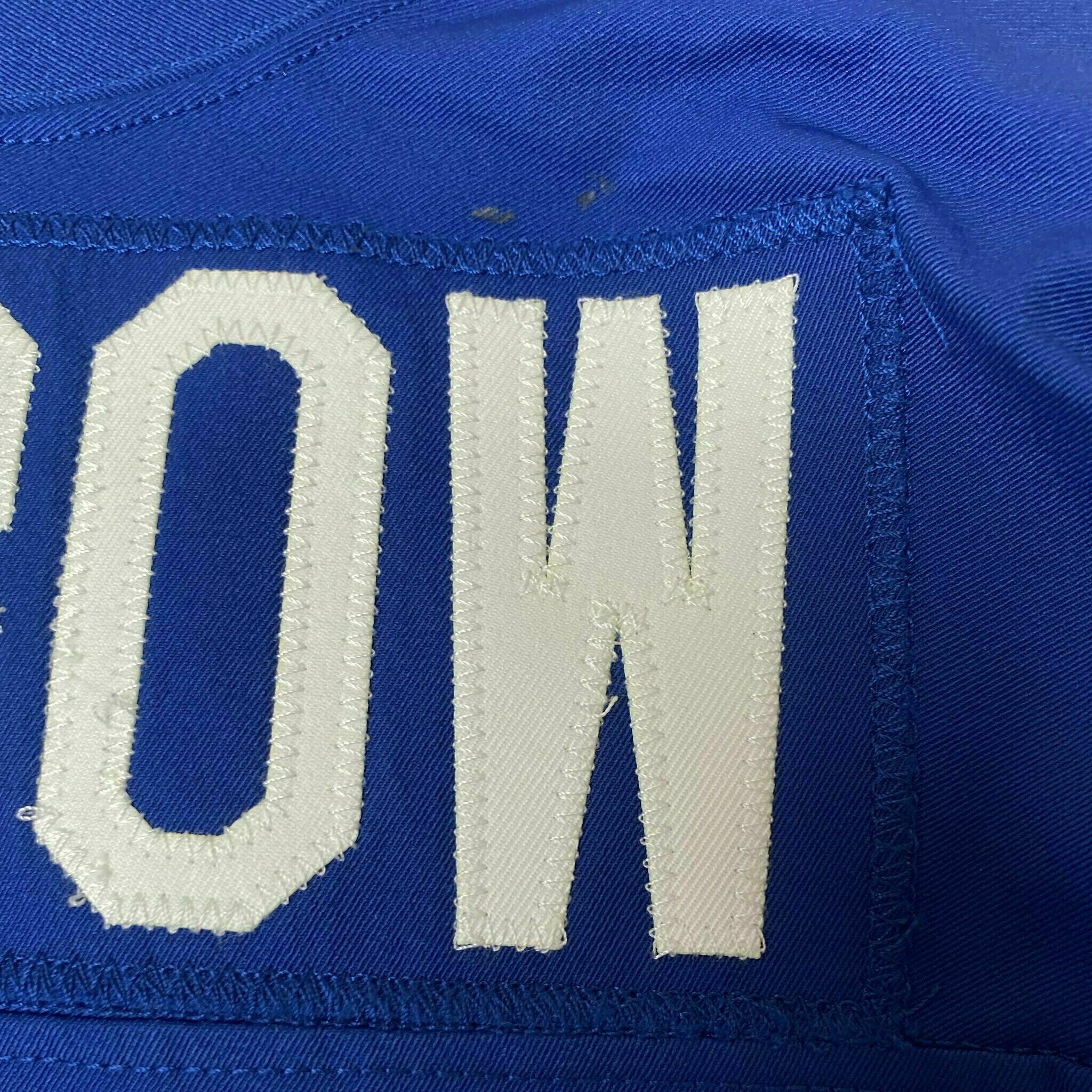 #43 Trevor Denbow Team-Issued Blue Jersey