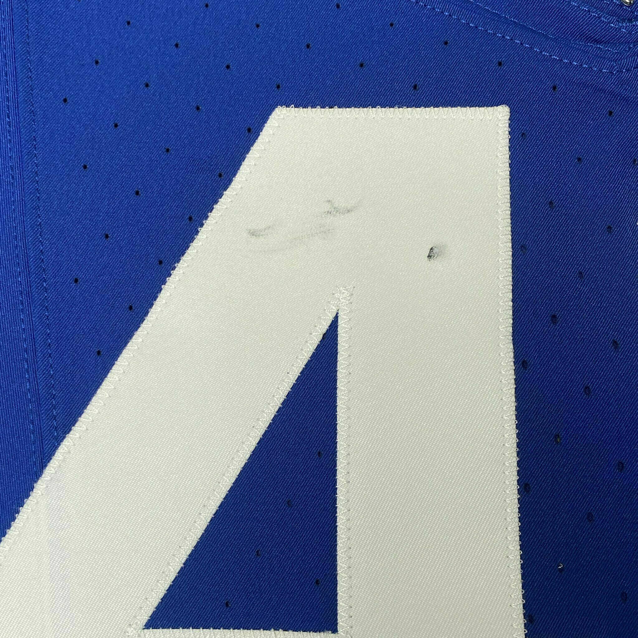 #43 Trevor Denbow Team-Issued Blue Jersey