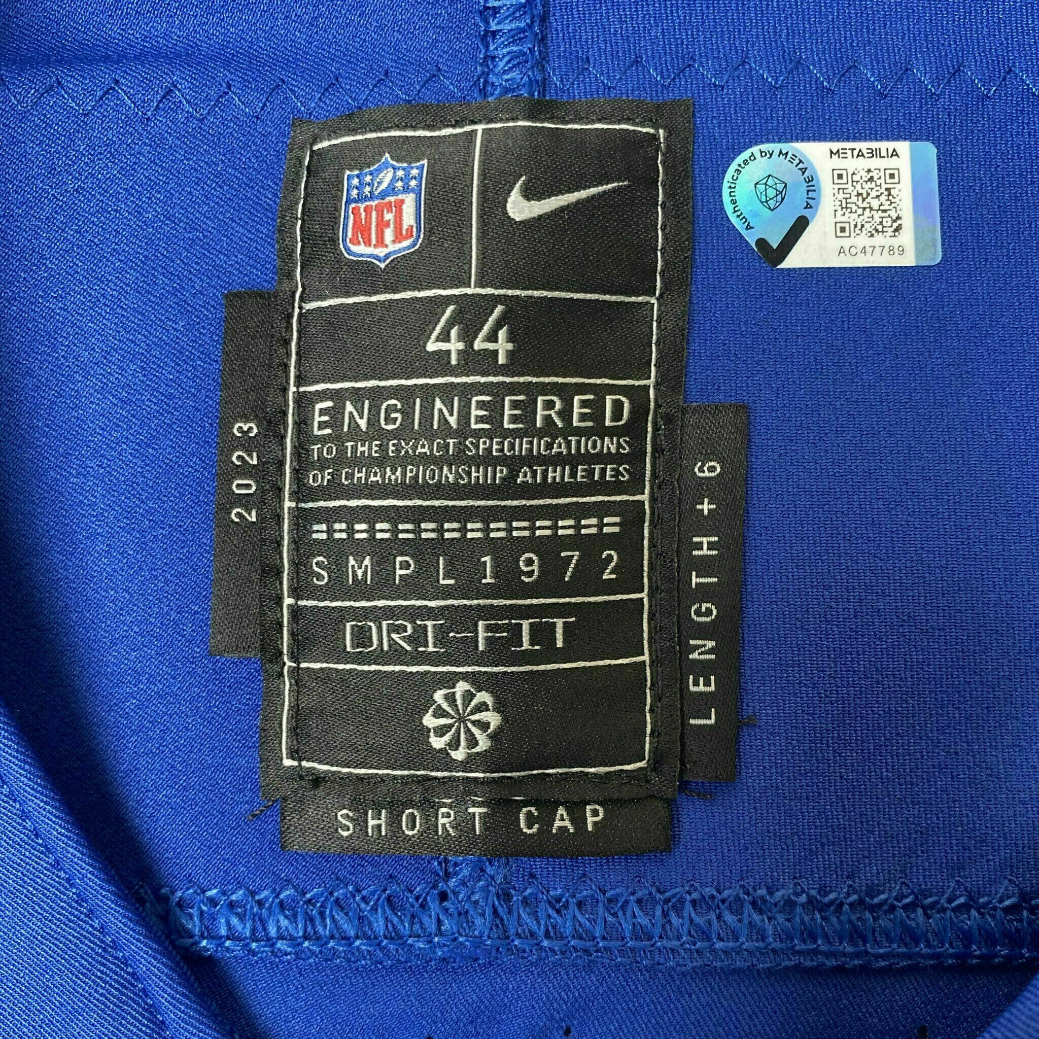 #55 Isaiah Land Team-Issued Blue Jersey