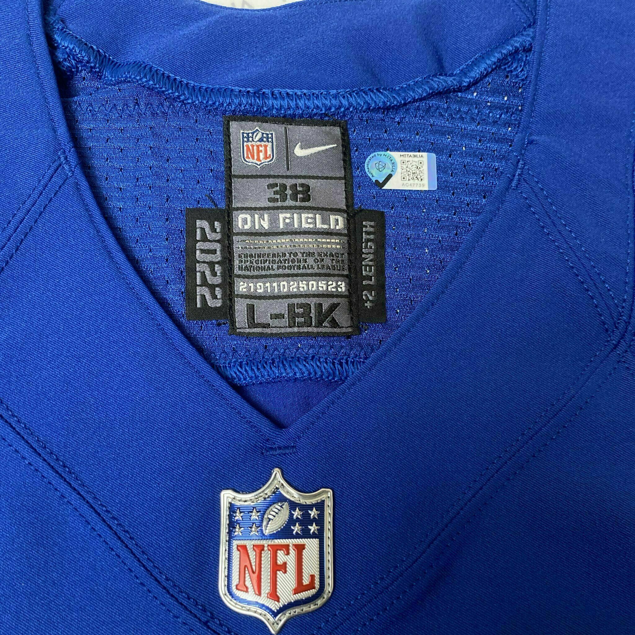 #43 Trevor Denbow Team-Issued Blue Jersey