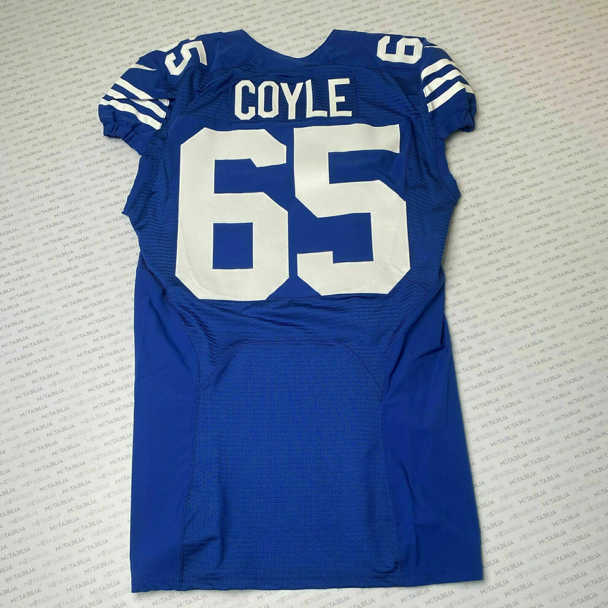 #65 Anthony Coyle Team-Issued Blue Jersey