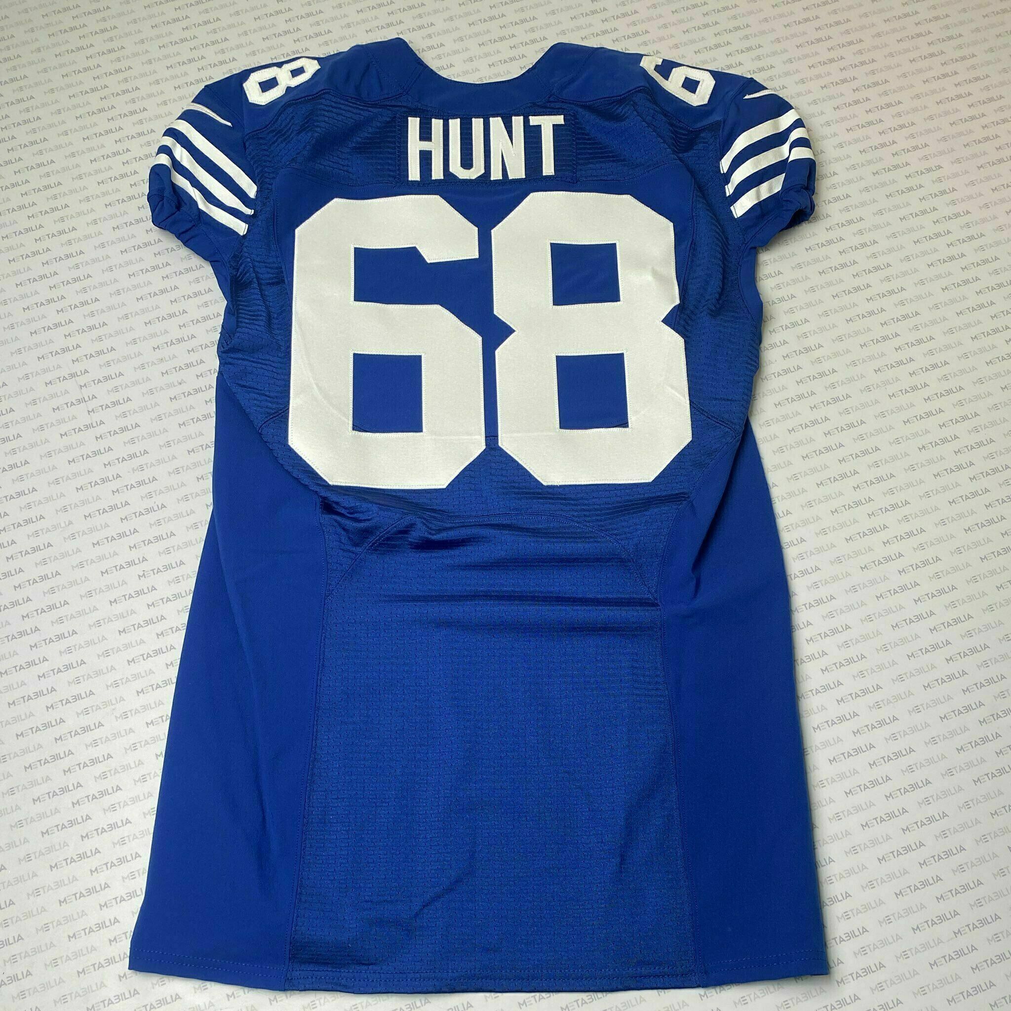 #68 Joey Hunt Team-Issued Blue Jersey