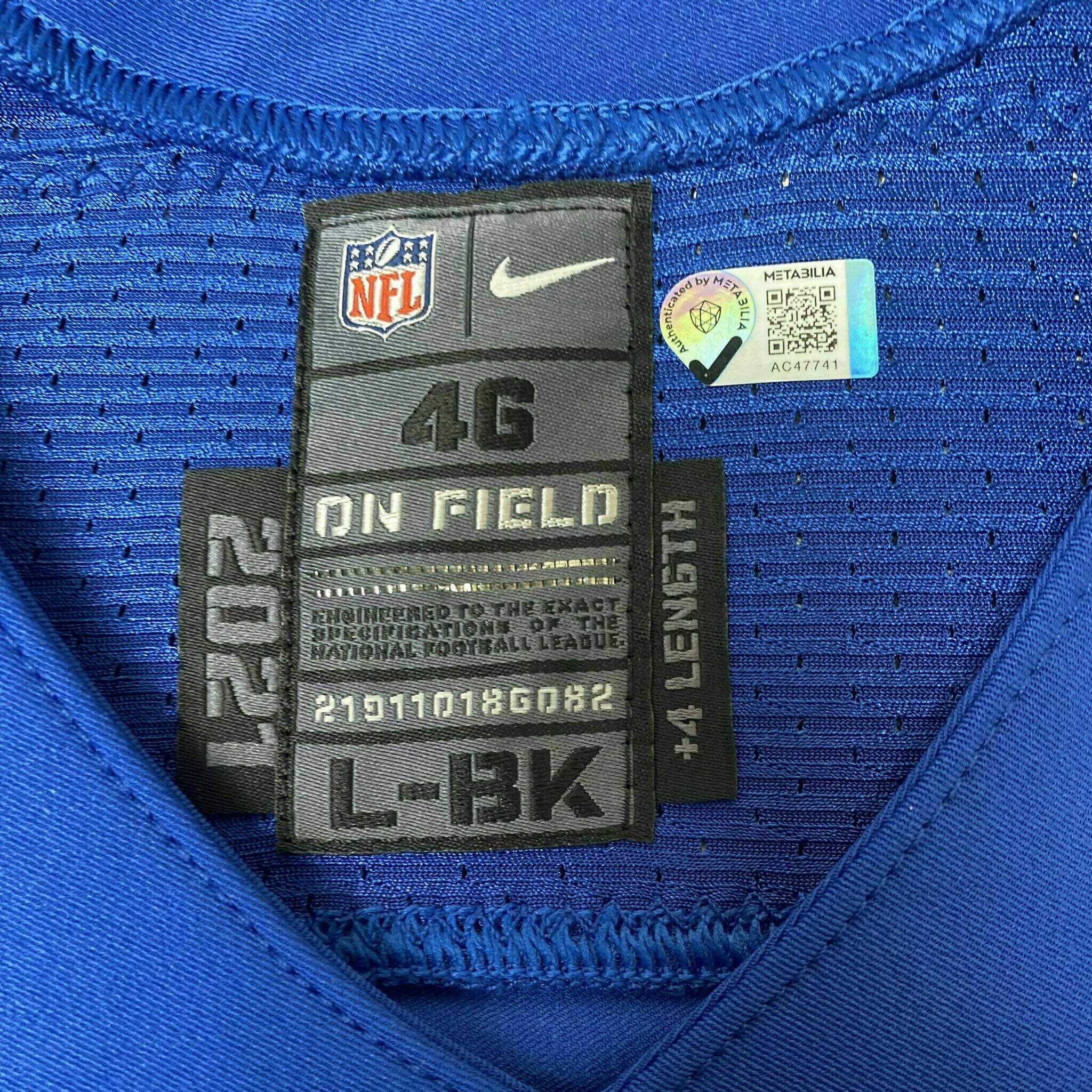 #68 Joey Hunt Team-Issued Blue Jersey