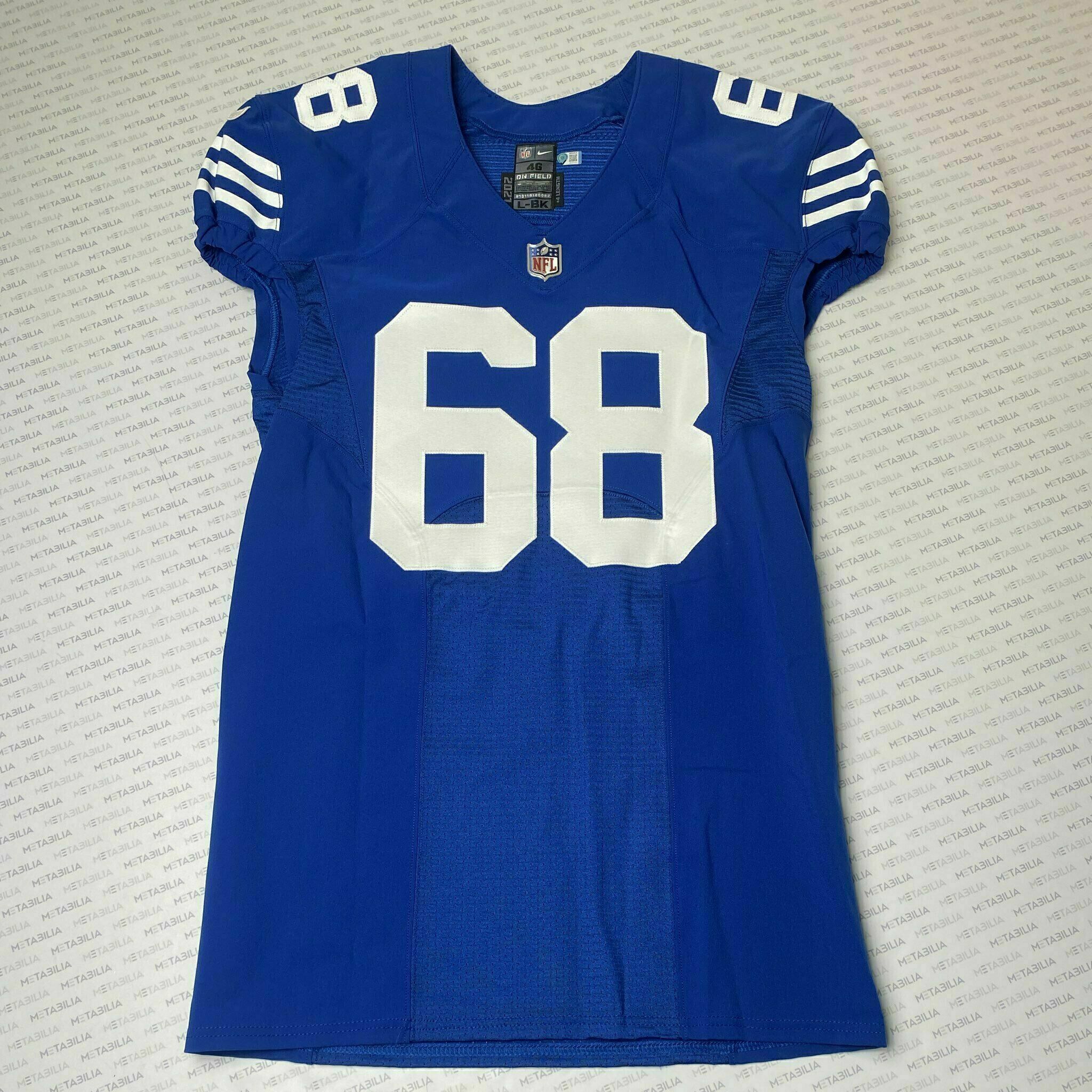 #68 Joey Hunt Team-Issued Blue Jersey