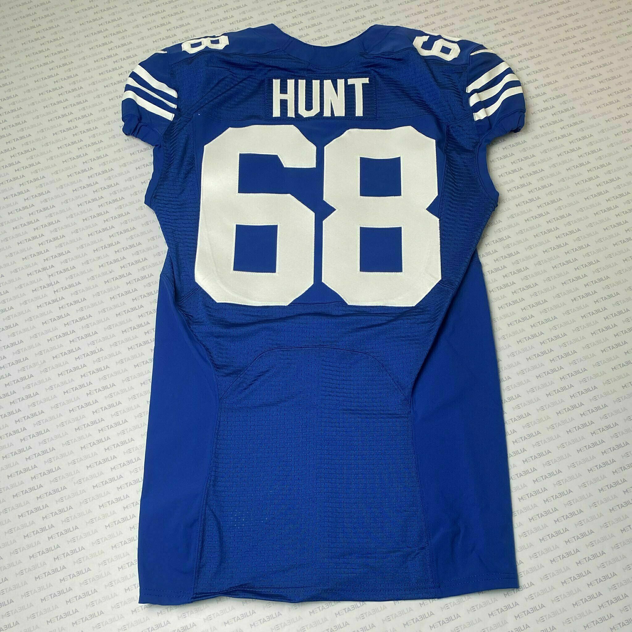 #68 Joey Hunt Team-Issued Blue Jersey
