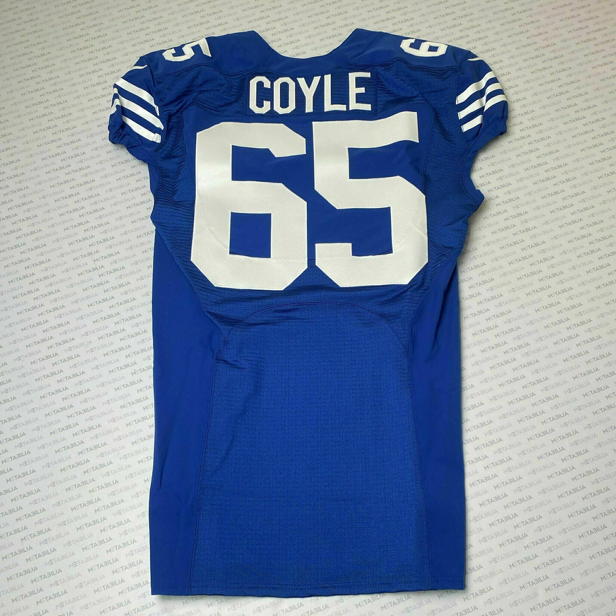 #65 Anthony Coyle Team-Issued Blue Jersey