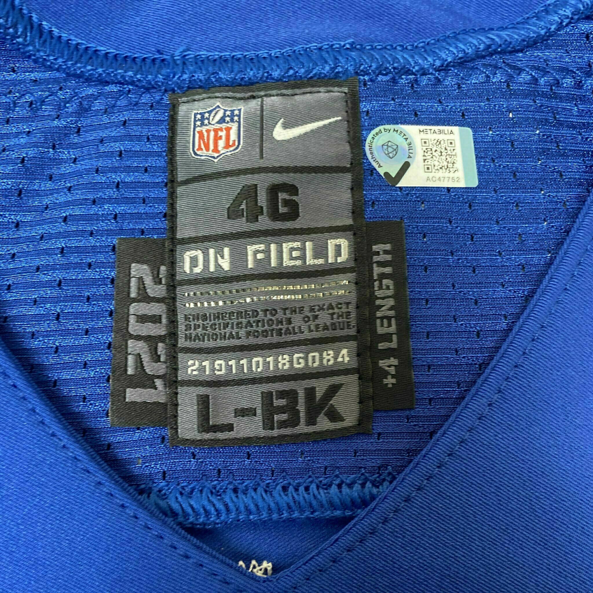 #65 Anthony Coyle Team-Issued Blue Jersey