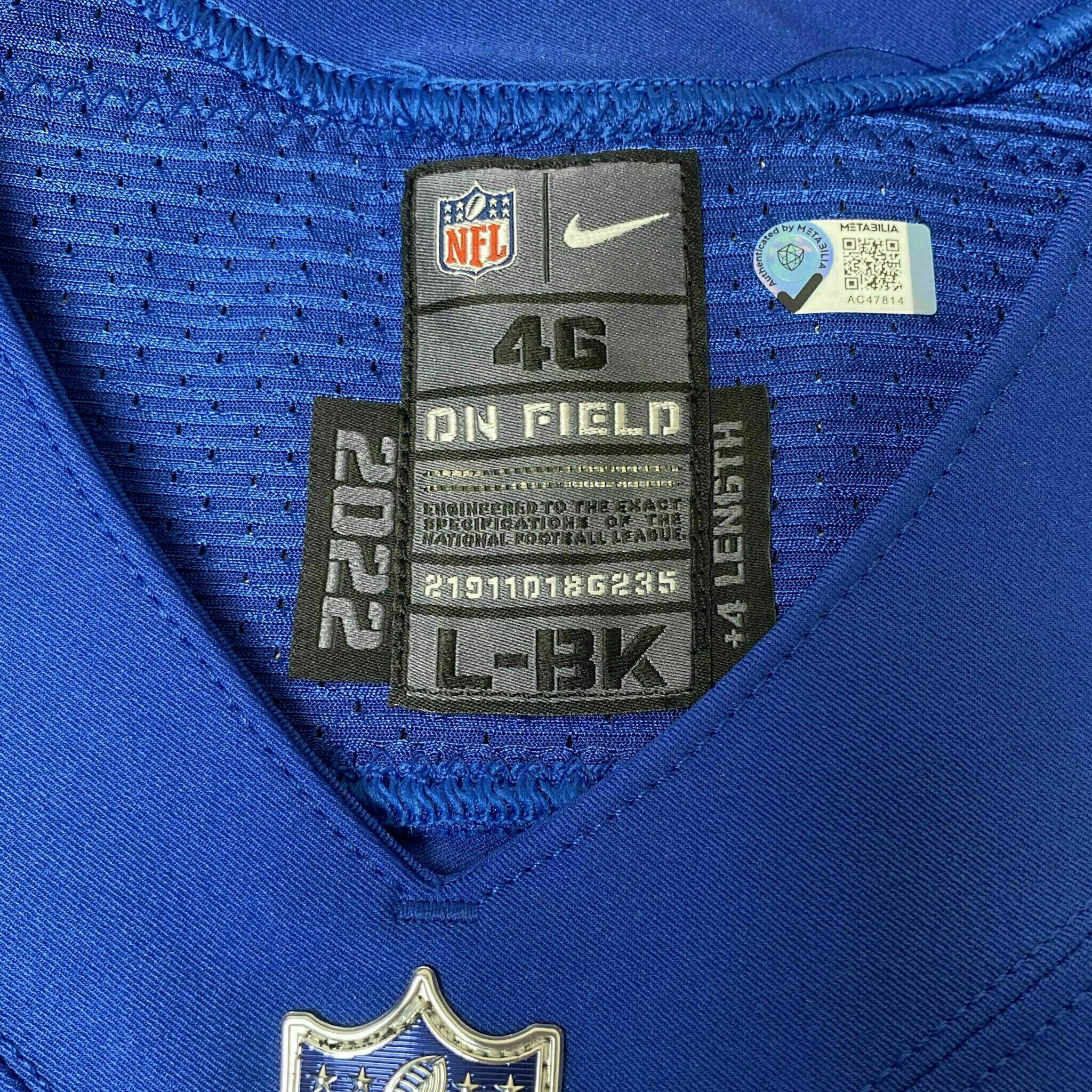 #76 Luke Tenuta Team-Issued Blue Jersey