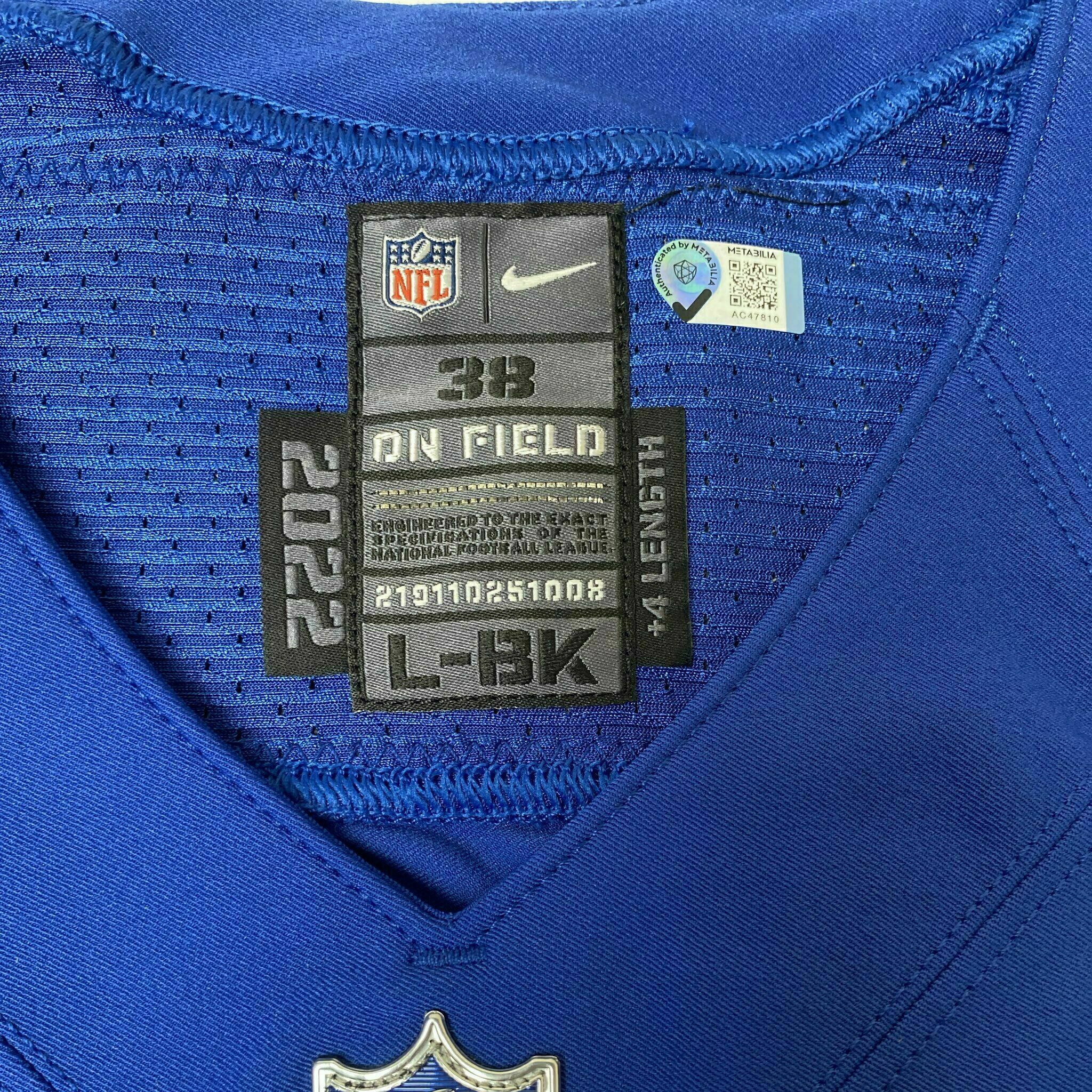 #47 Forrest Rhyne Team-Issued Blue Jersey