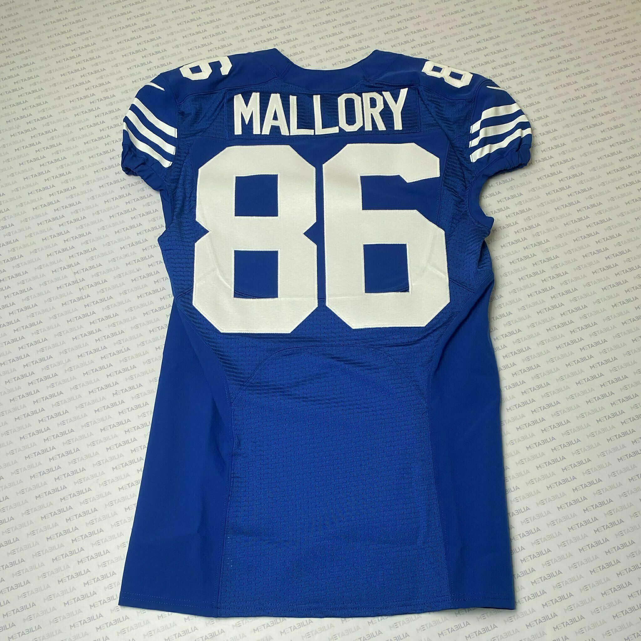 #86 Will Mallory Team-Issued Blue Jersey