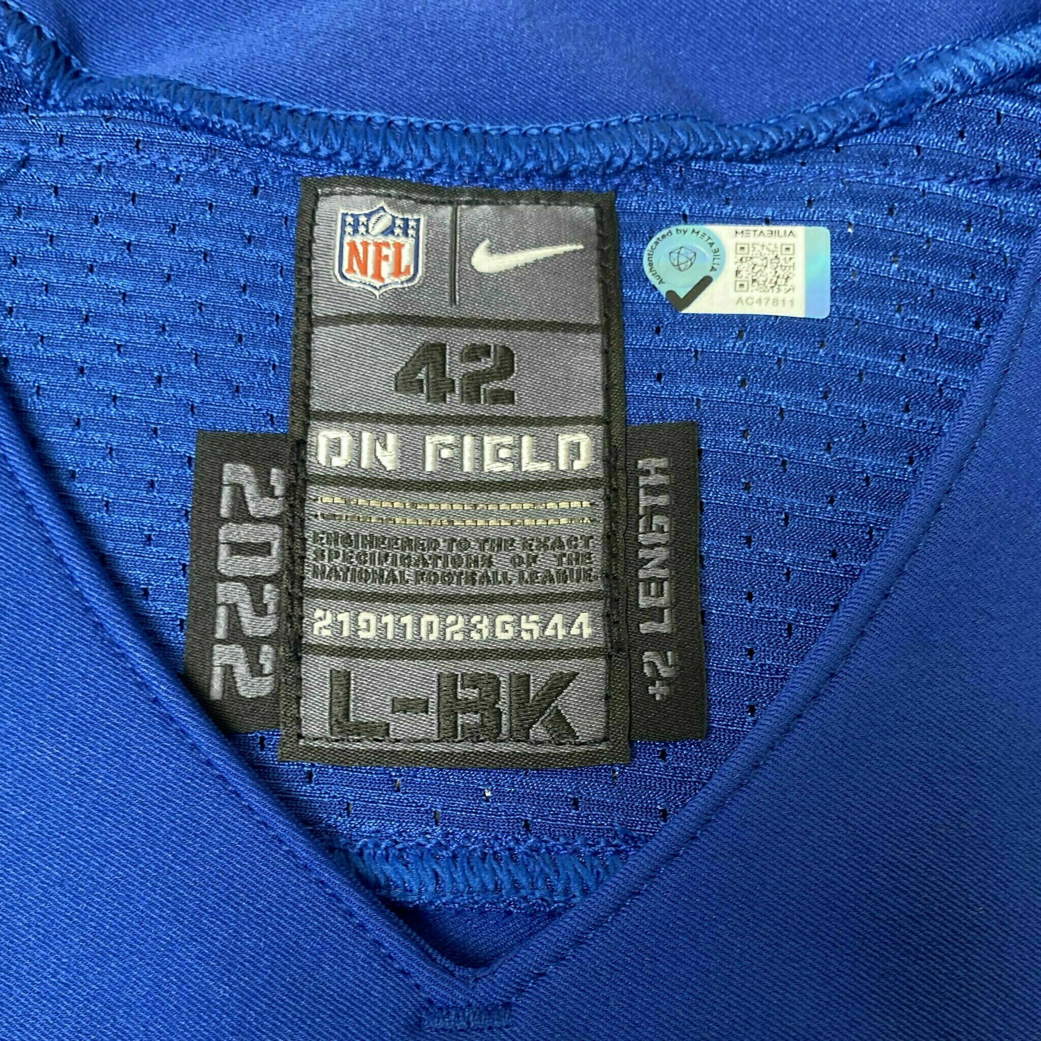 #86 Will Mallory Team-Issued Blue Jersey