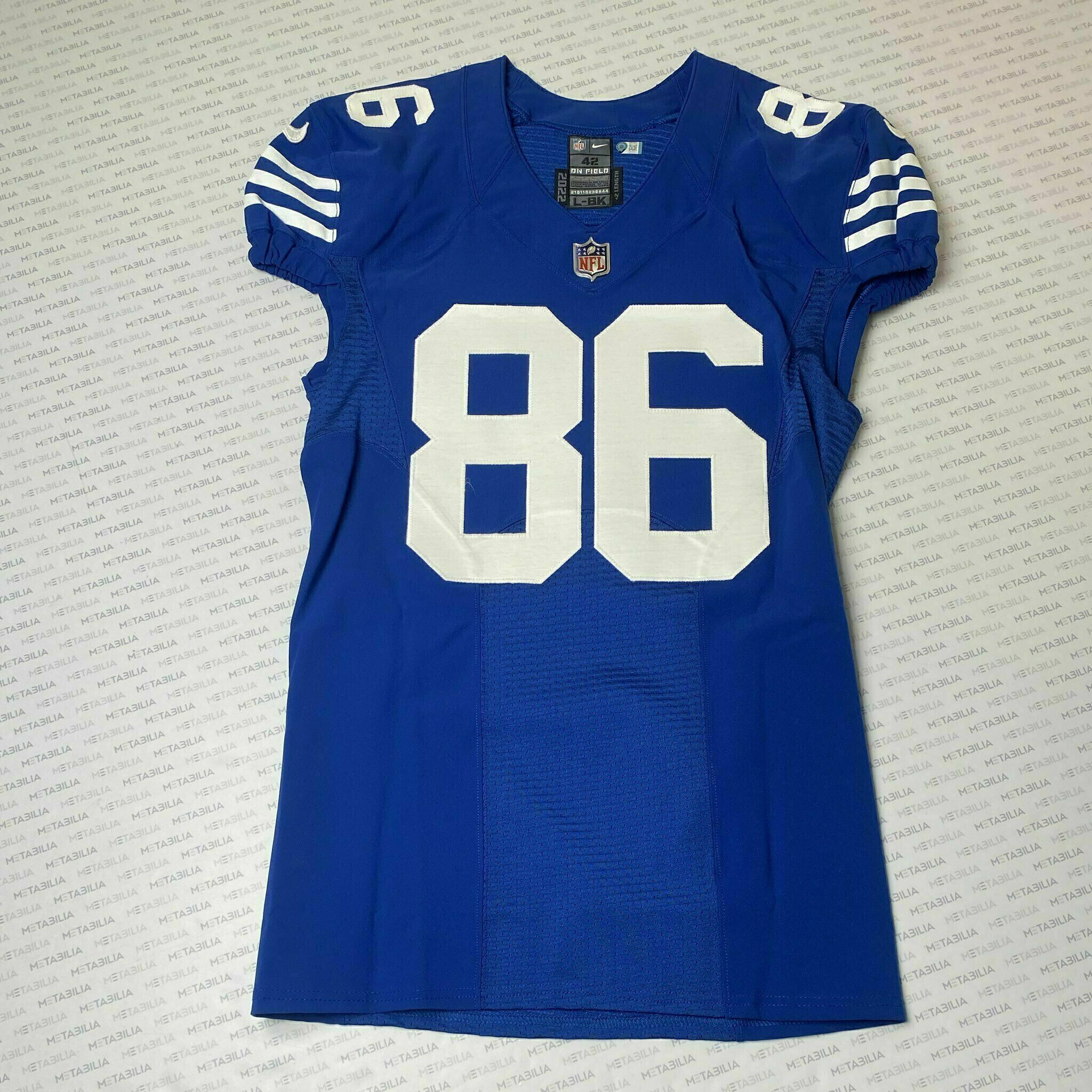 #86 Will Mallory Team-Issued Blue Jersey