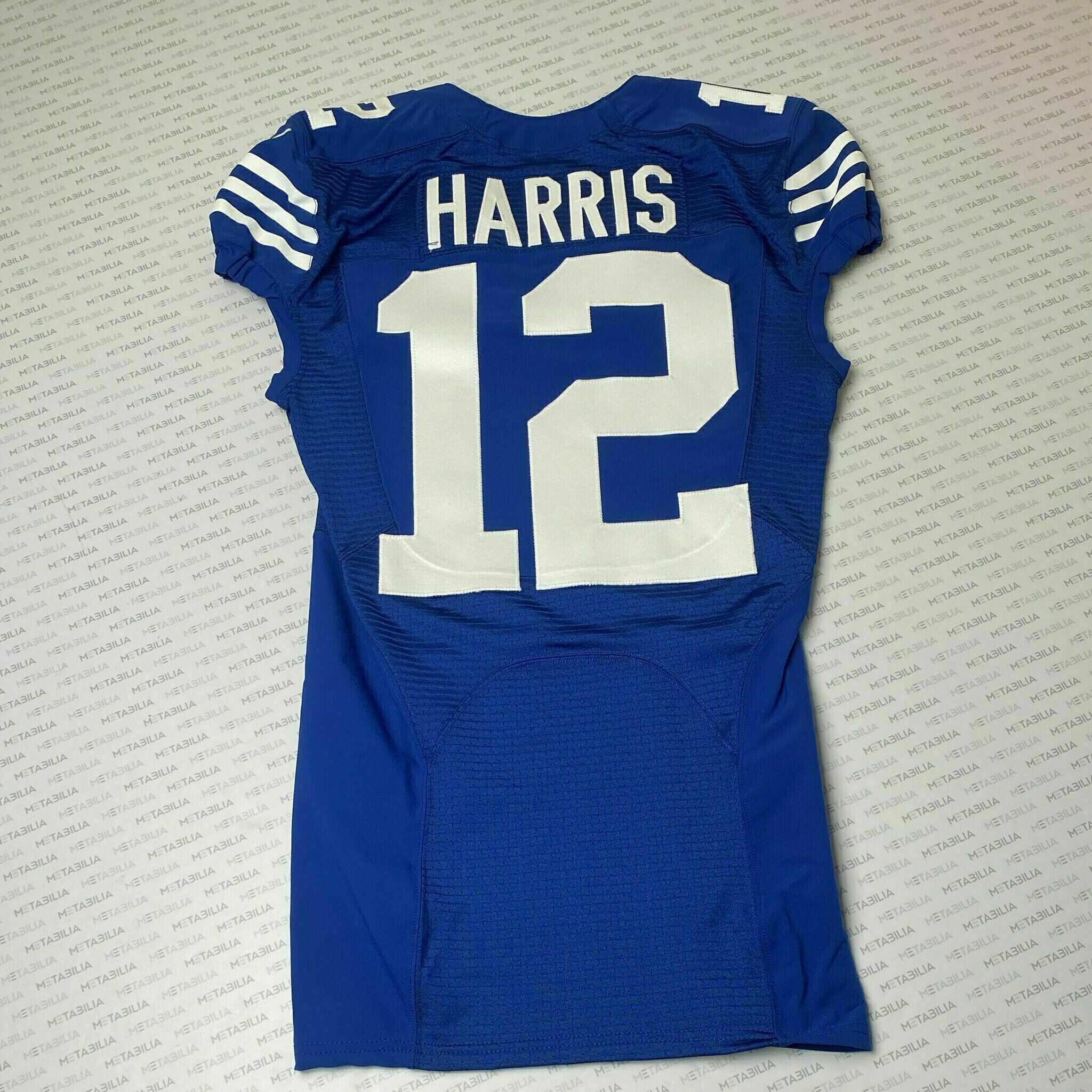 #12 DeMichael Harris Team-Issued Blue Jersey