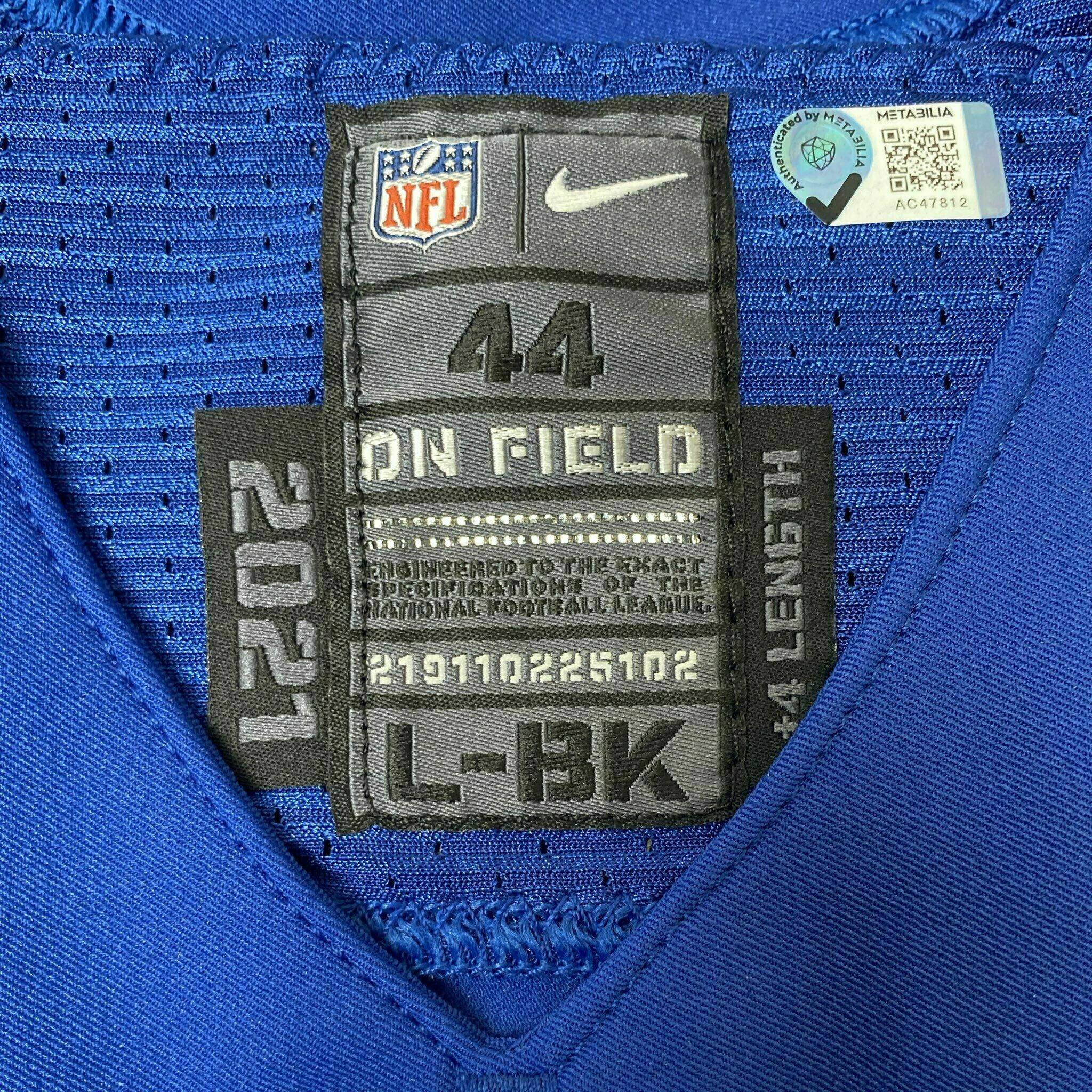 #91 Isaac Rochell Team-Issued Blue Jersey