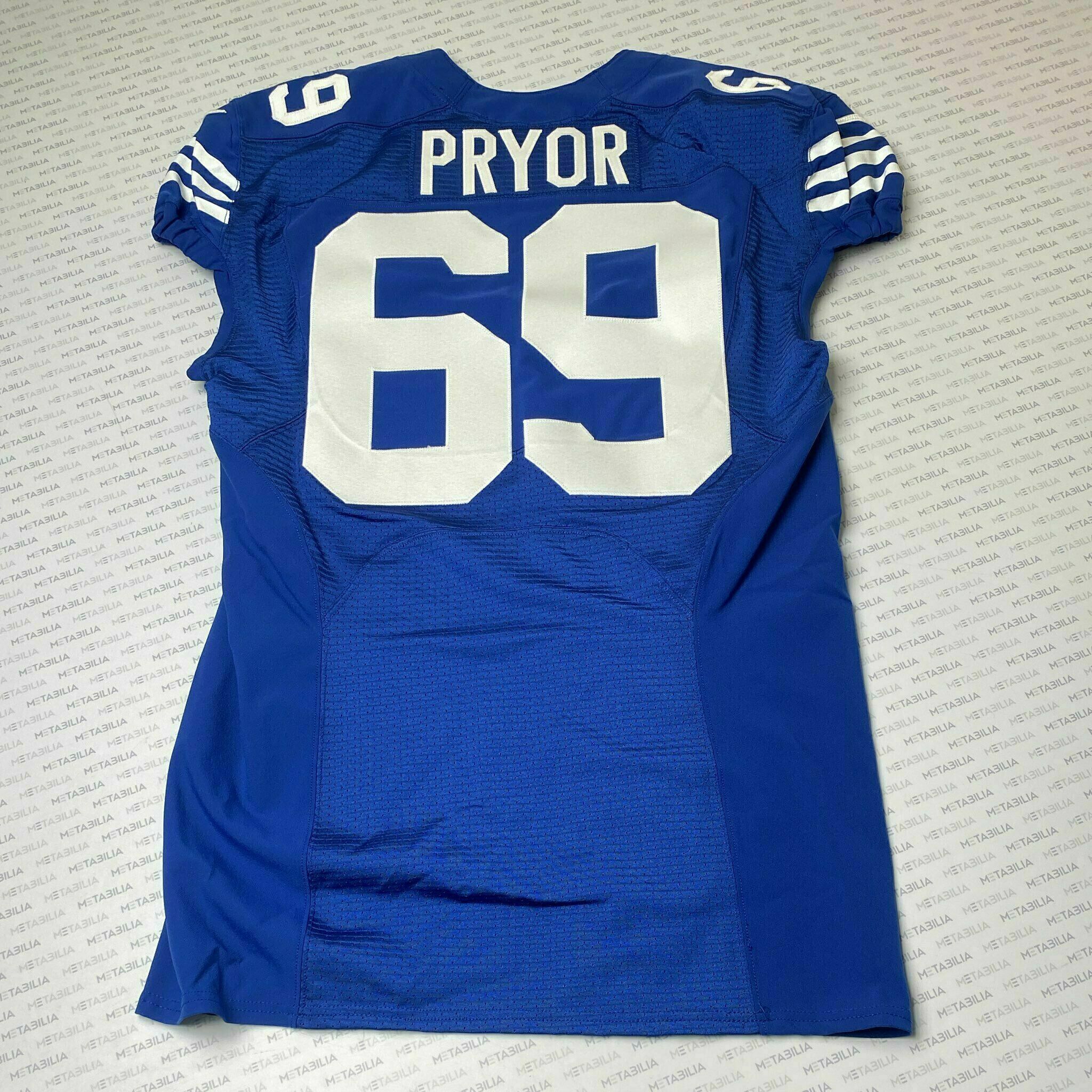 #69 Matt Pryor Team-Issued Blue Jersey
