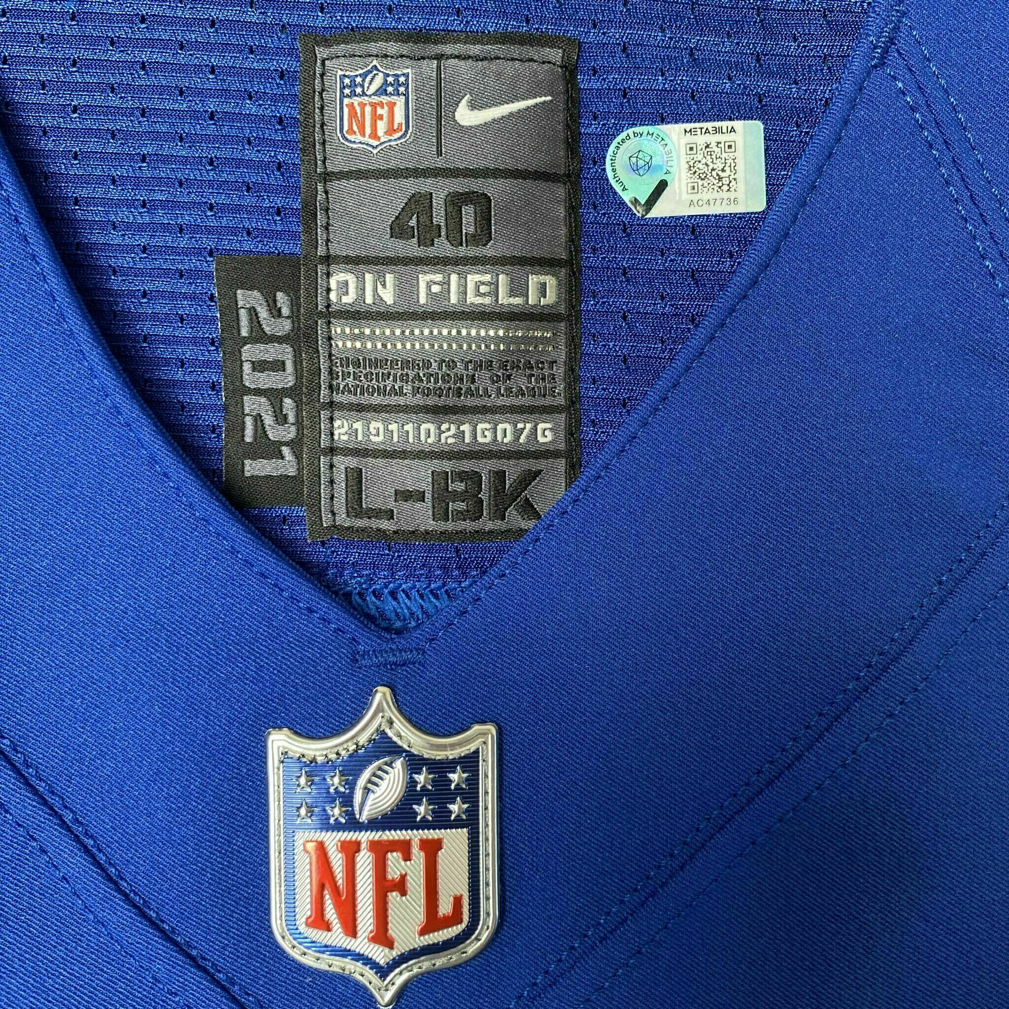 #36 Black Team-Issued Blue Jersey