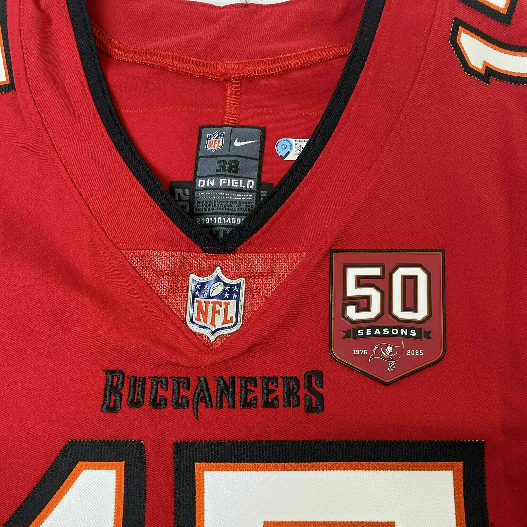 #17 Sterling Shepard Season-Worn Red Jersey