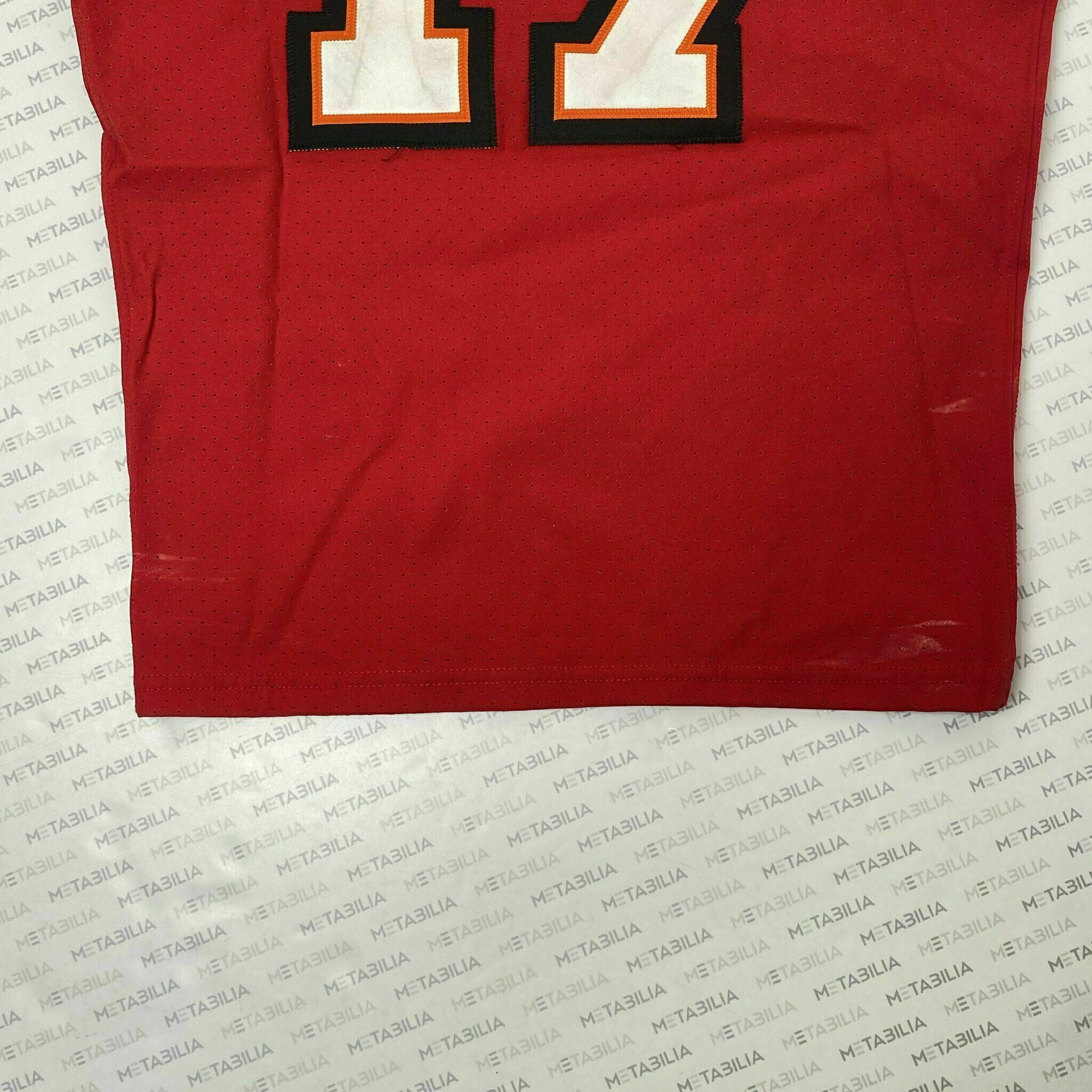 #17 Sterling Shepard Season-Worn Red Jersey
