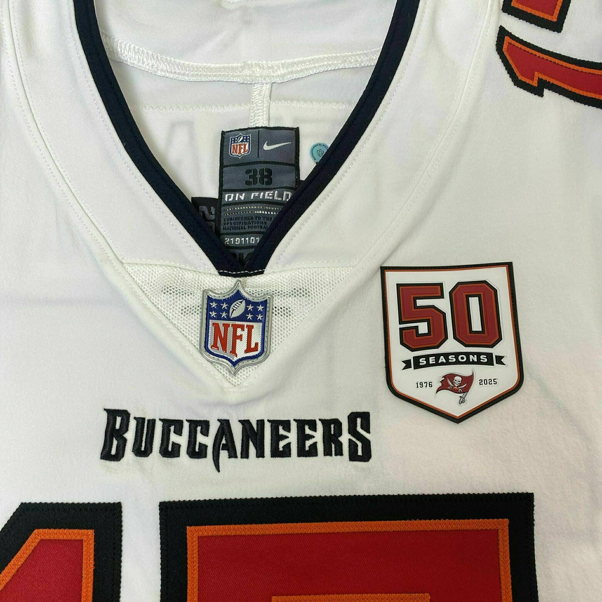 #17 Sterling Shepard Season-Worn White Jersey