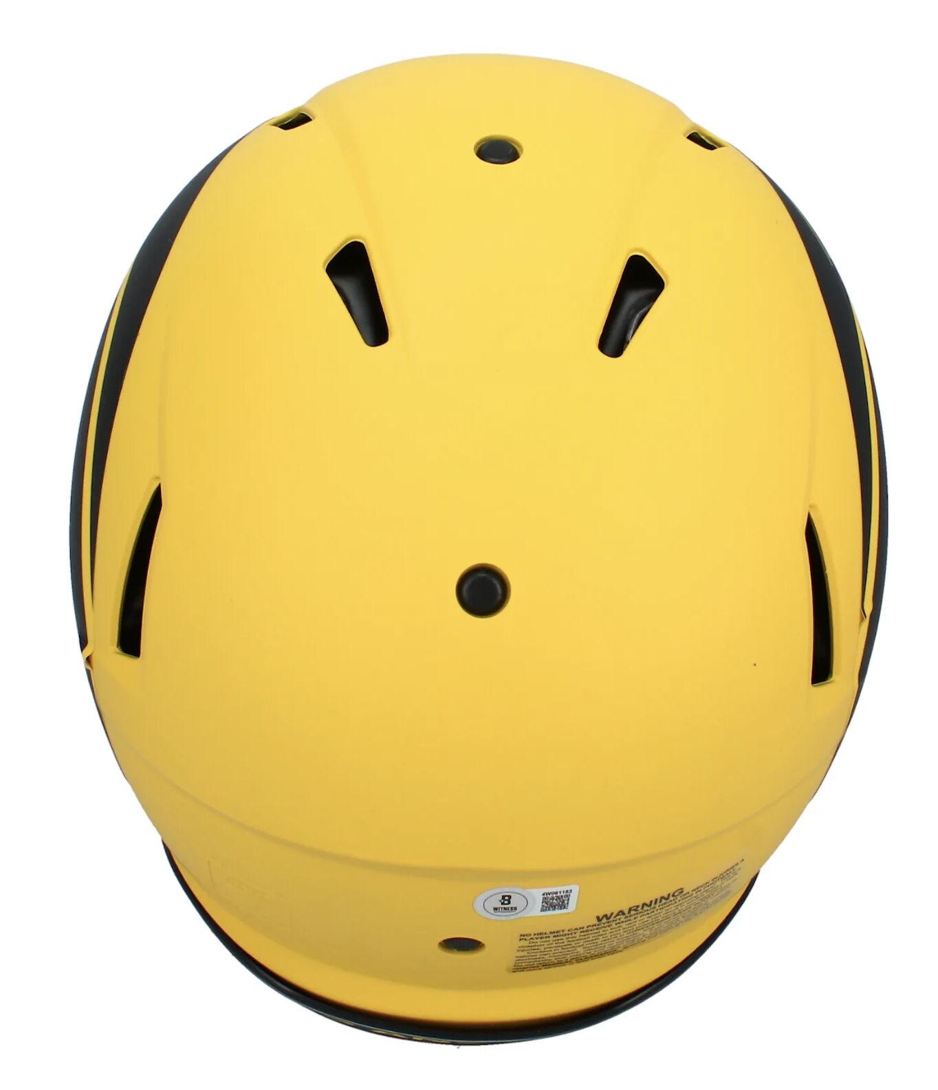 Davante Adams Autographed Rams 'RAVE' Authentic Speed Helmet Beckett