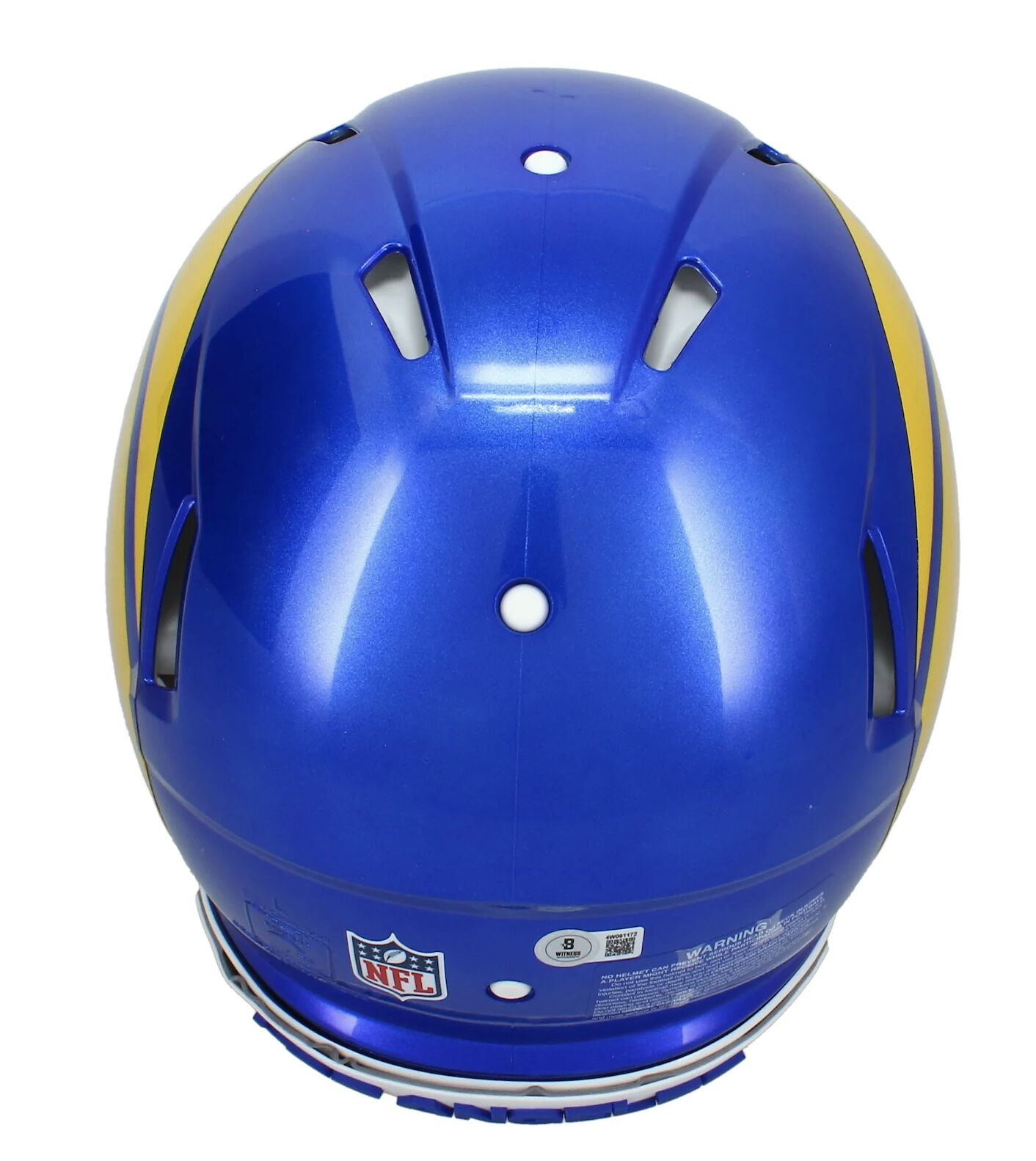 Davante Adams Autographed LA Rams Authentic Speed Helmet w/ Visor Beckett