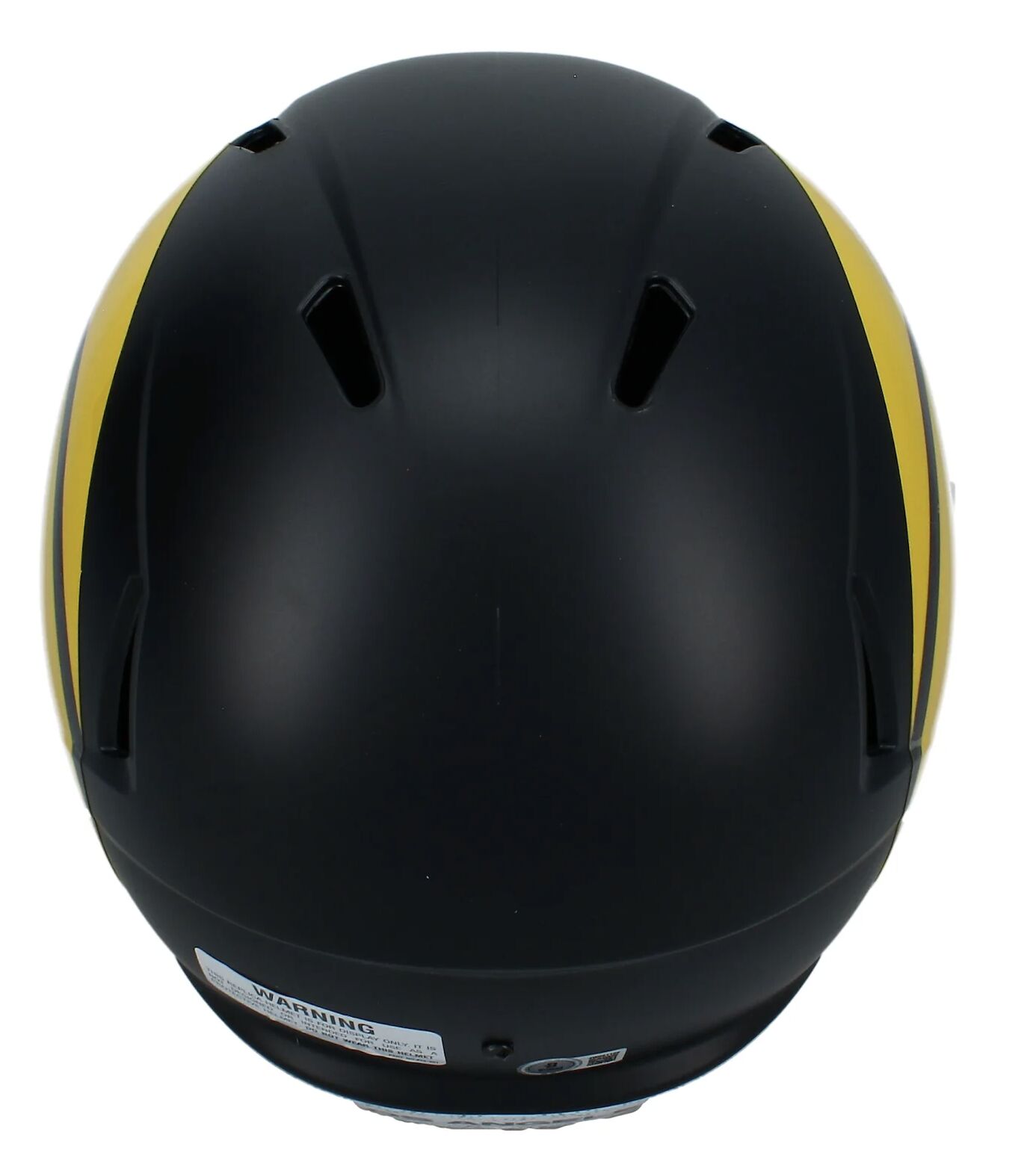 Davante Adams Autographed Rams Black Rivalries Full Size Speed Helmet Beckett